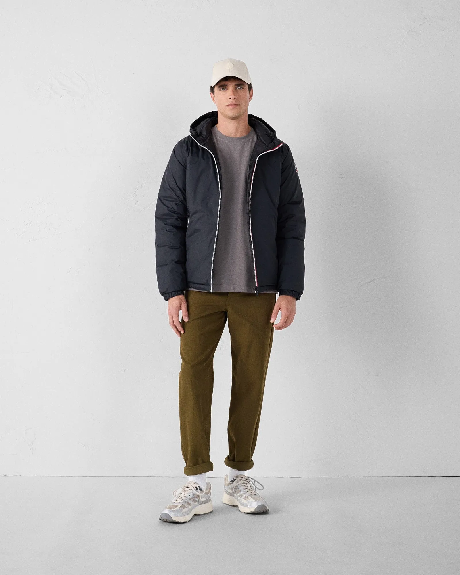 Veste réversible noir/noir brummen Noir