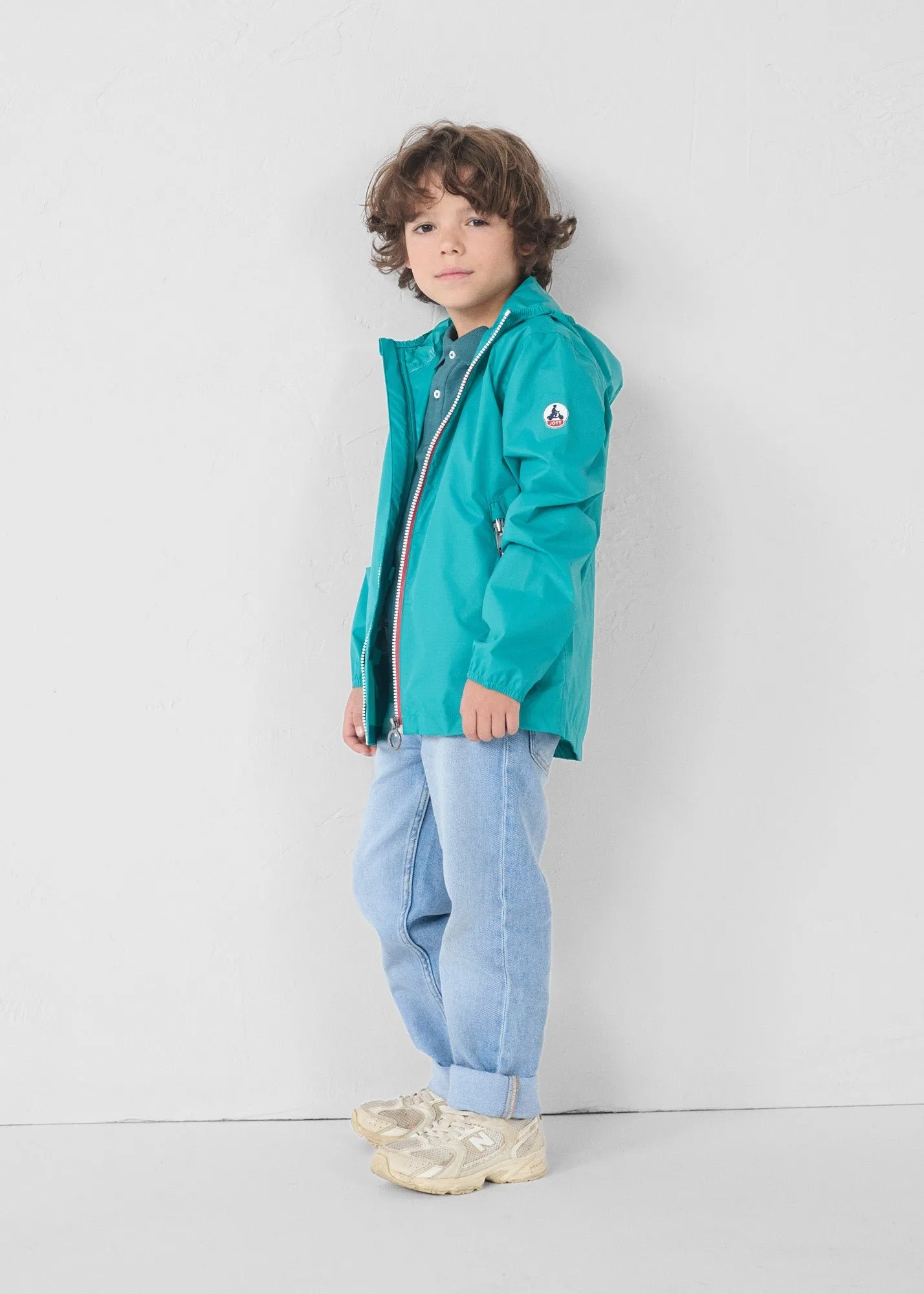 Imperméable enfant paquetable corrie Vert