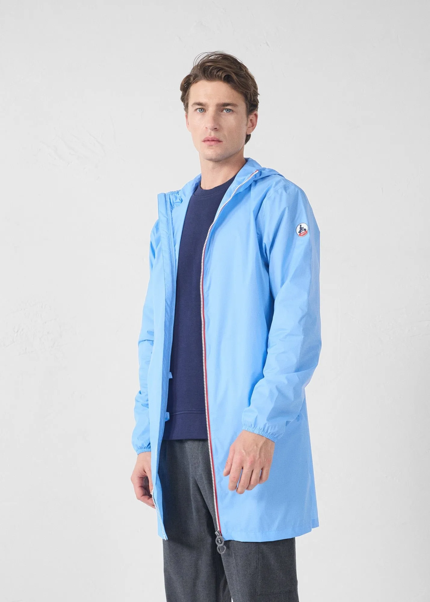Imperméable paquetable long skye Bleu