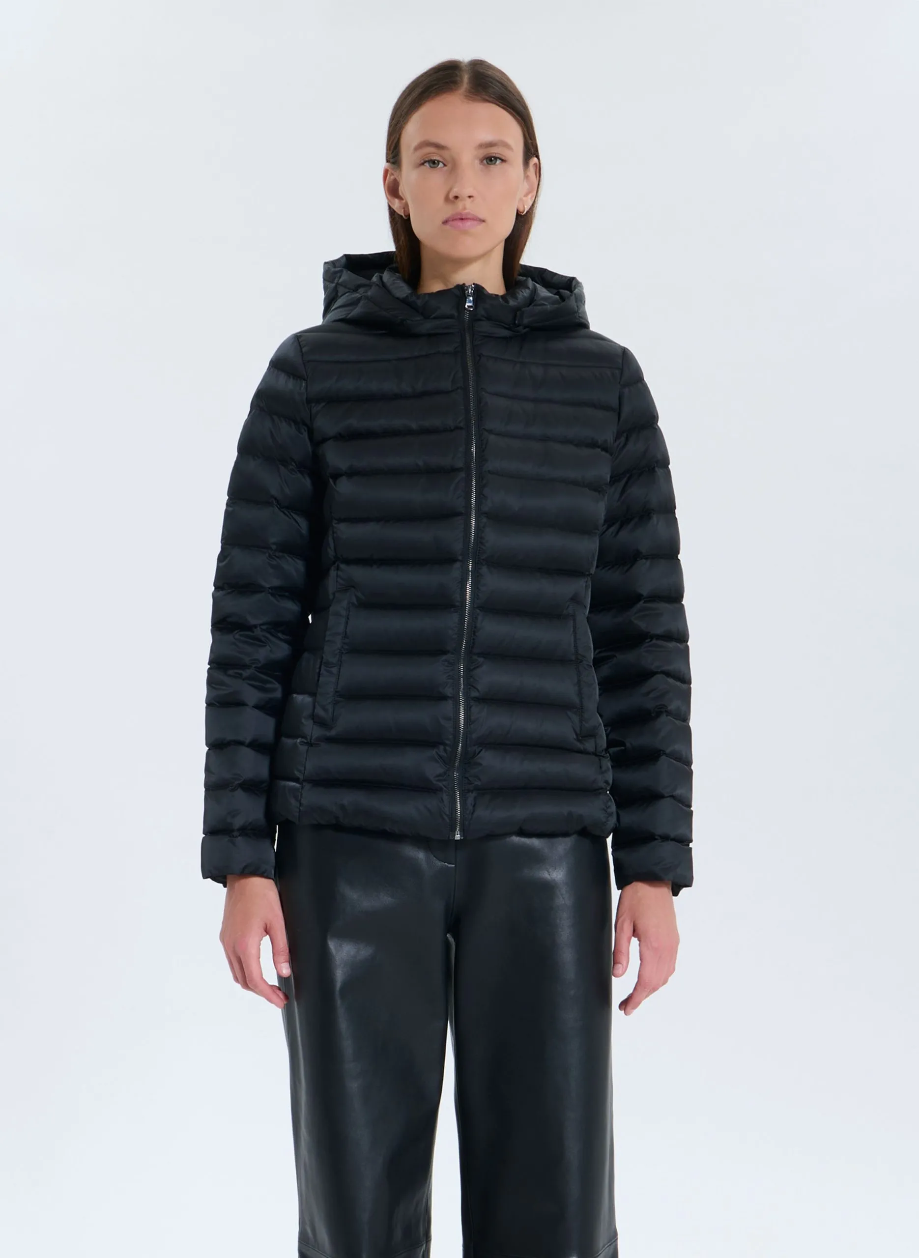 Doudoune col montant Noir DINARO