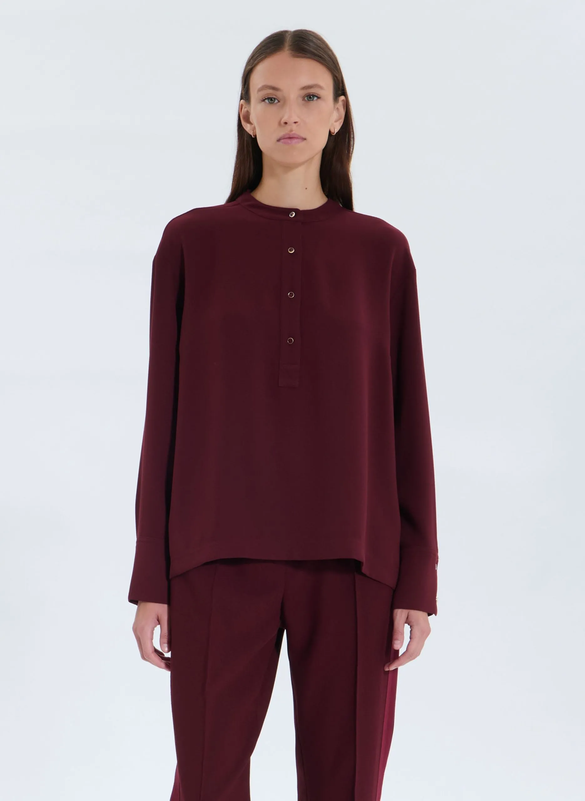 Top col mao Rouge TAISHA