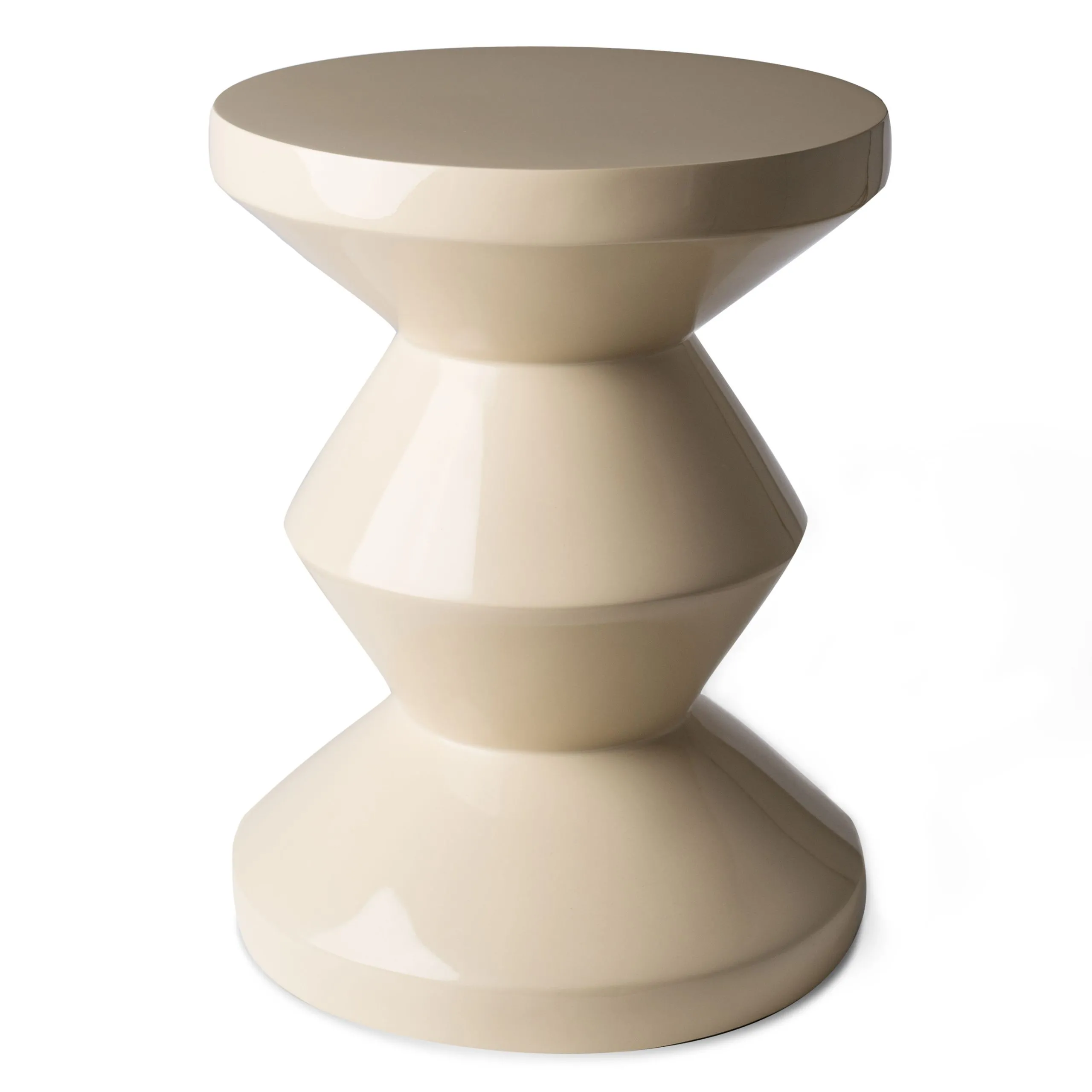 Table d'appoint Beige ZIG ZAG