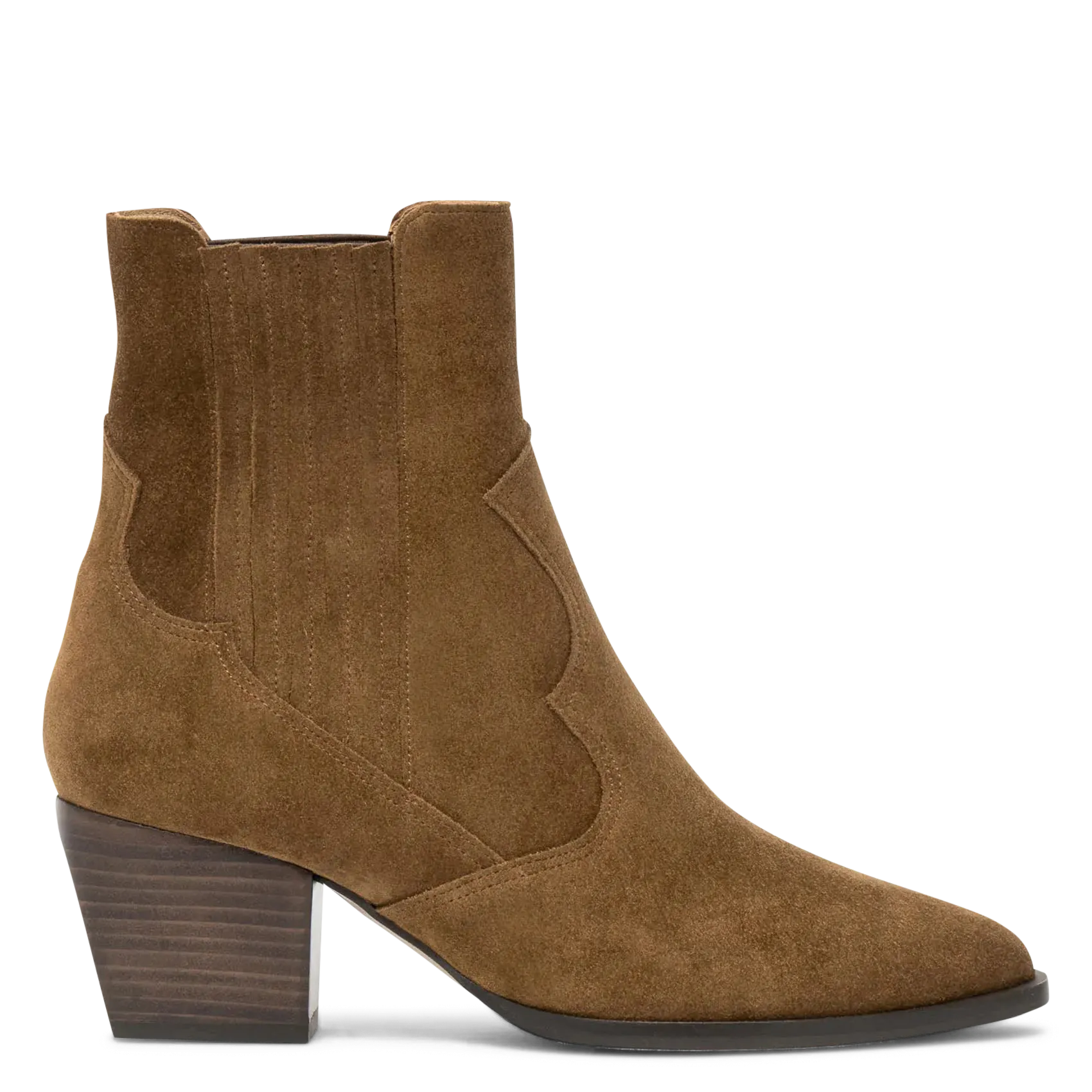 Bottines en cuir Marron MICKA