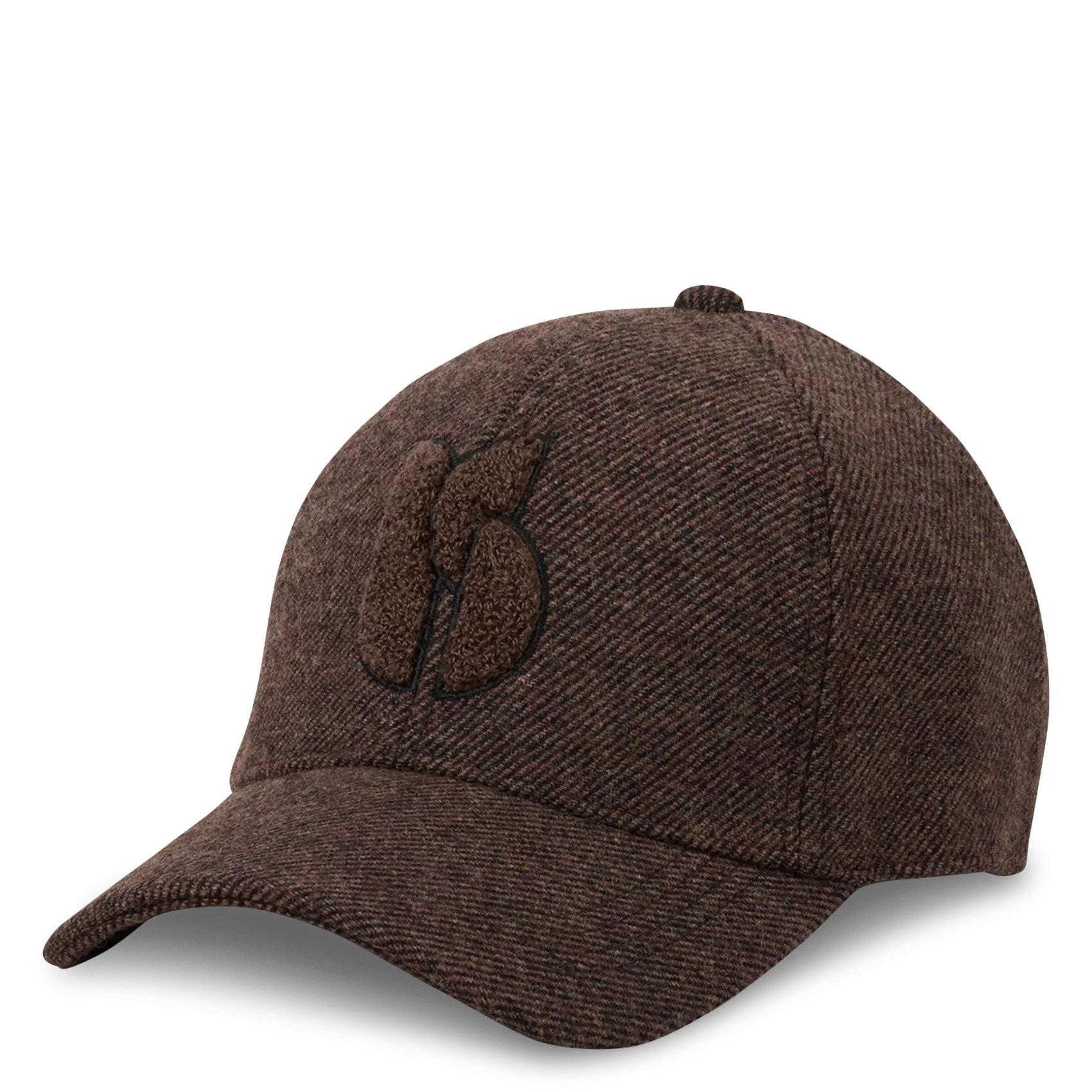 Casquette en laine Marron NEW HUGO