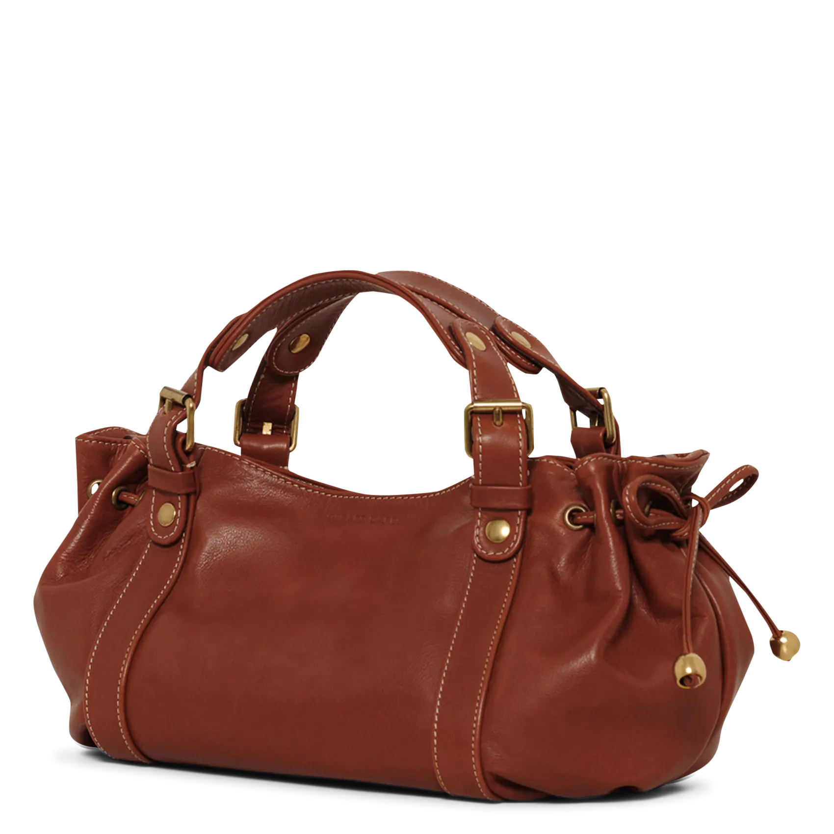 Sac à main en cuir Marron 12H