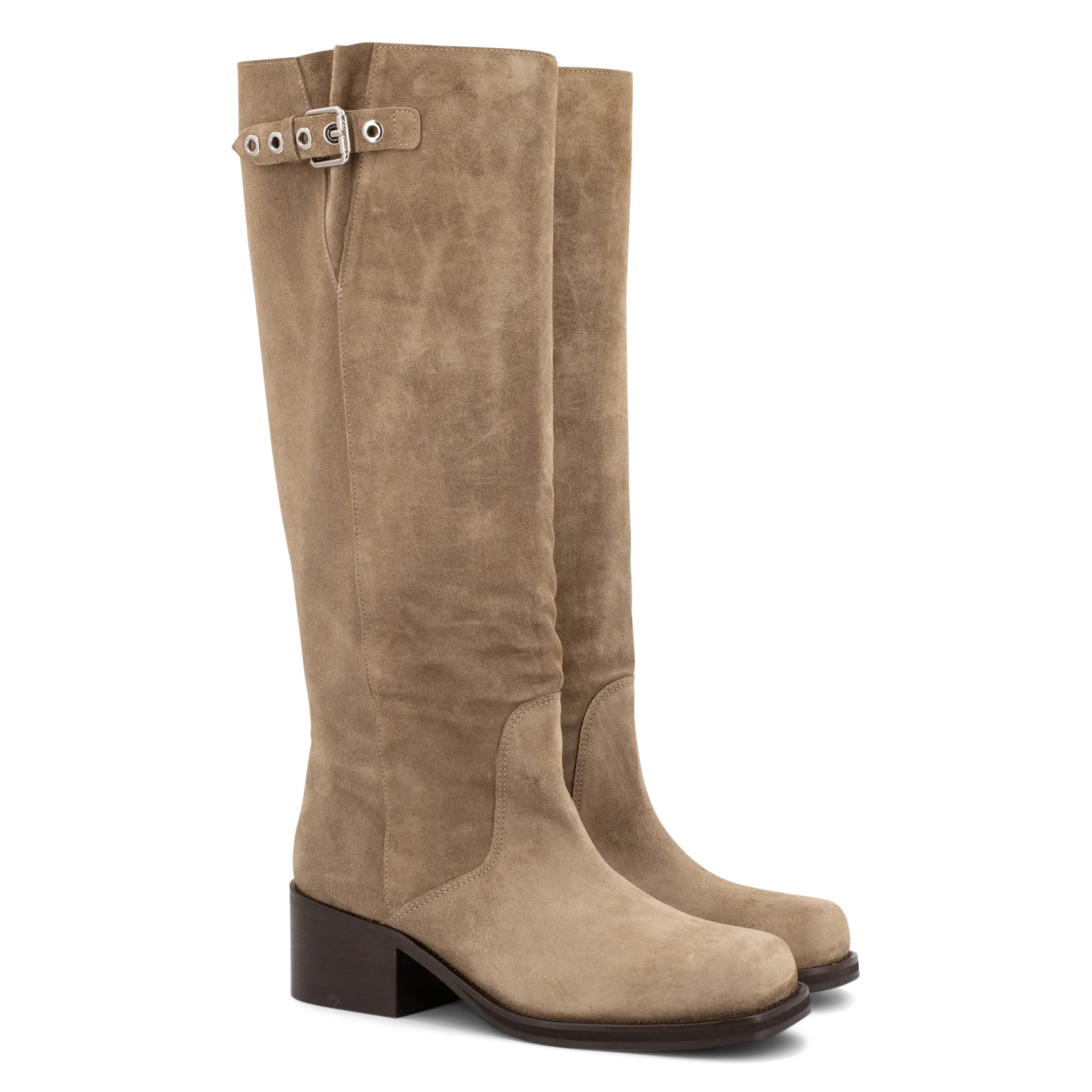 Bottes en suède Marron RONNIE