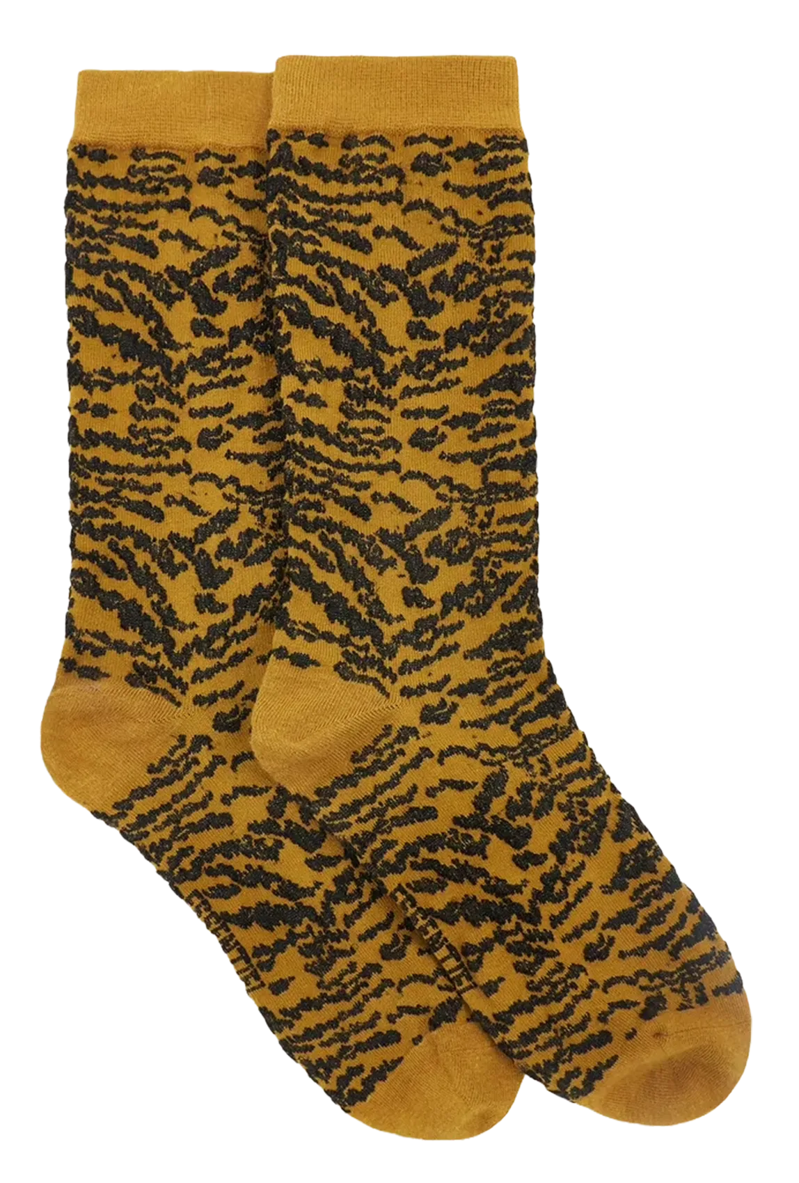 Chaussettes en maille jacquard Marron IFARI