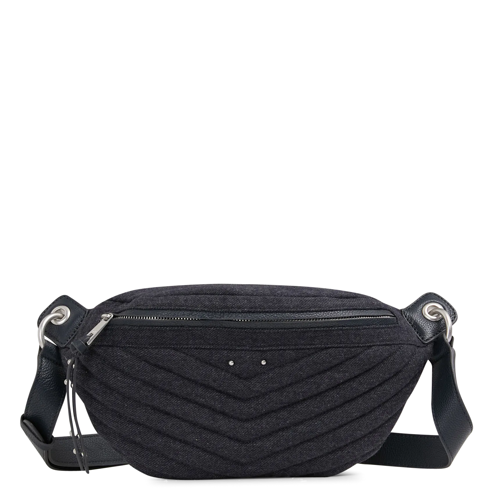 Sac banane matelassé mix Bleu 1440 POCKET BELT