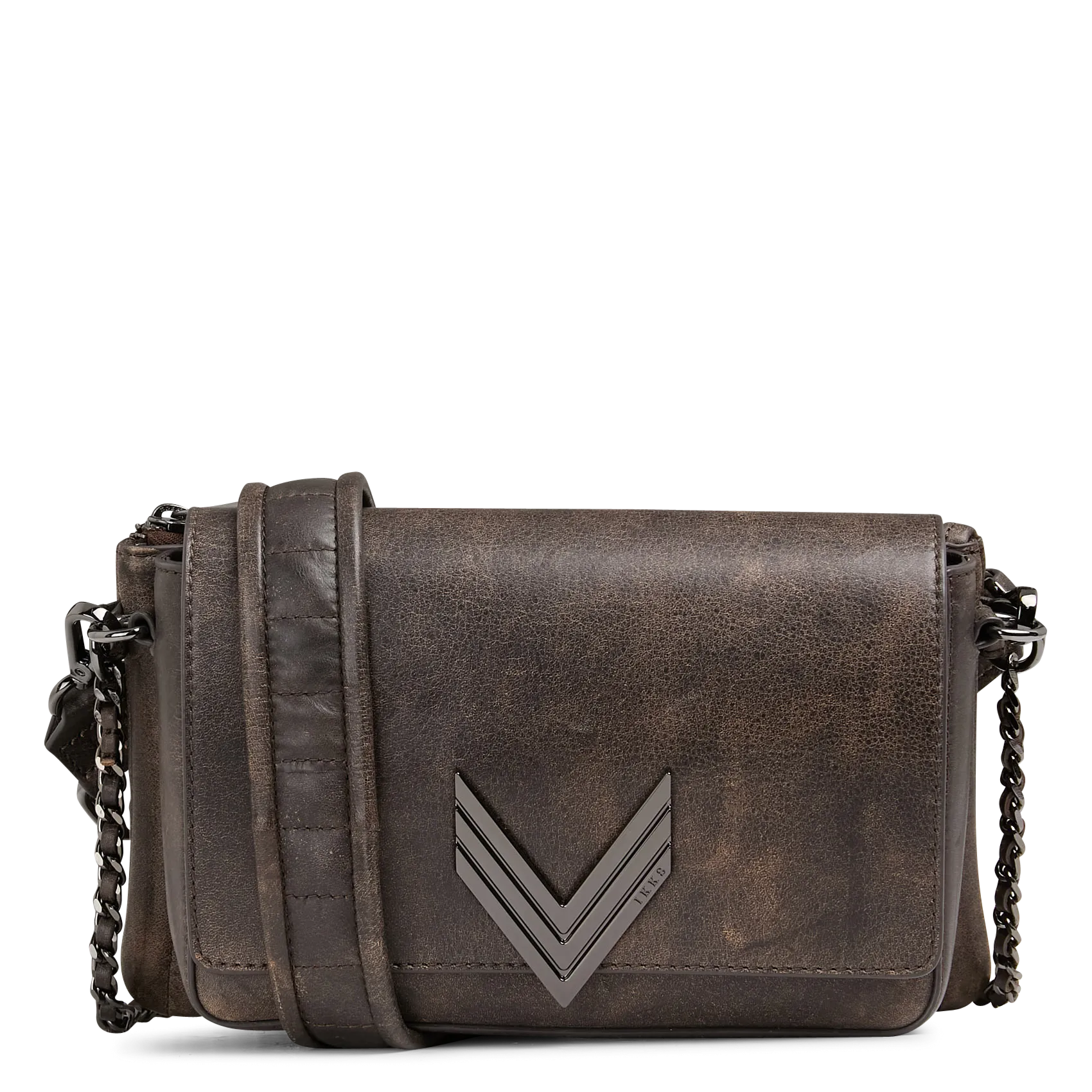 Sac bandoulière en cuir Marron 111 VINTAGE