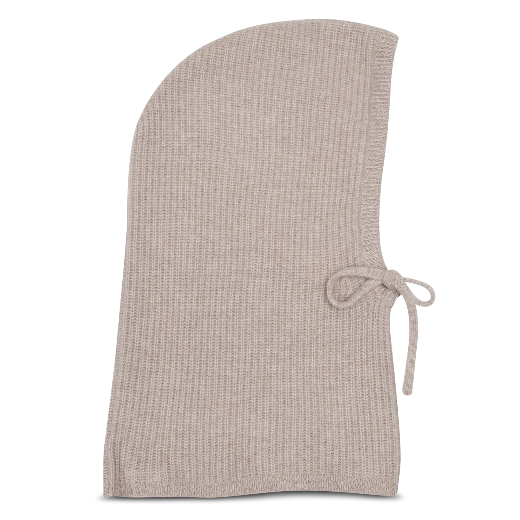 Cagoule en laine et cachemire Beige MELLON HOOD