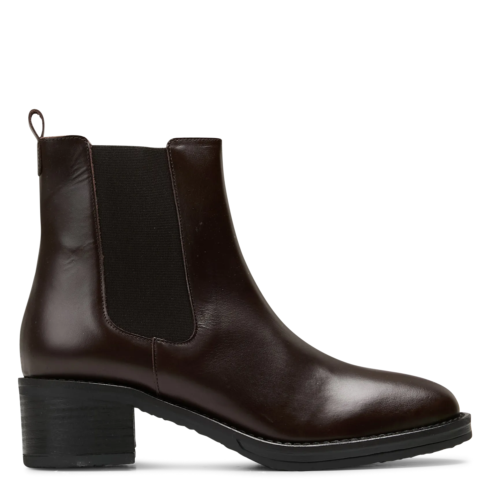 Bottines en cuir Marron DANIL