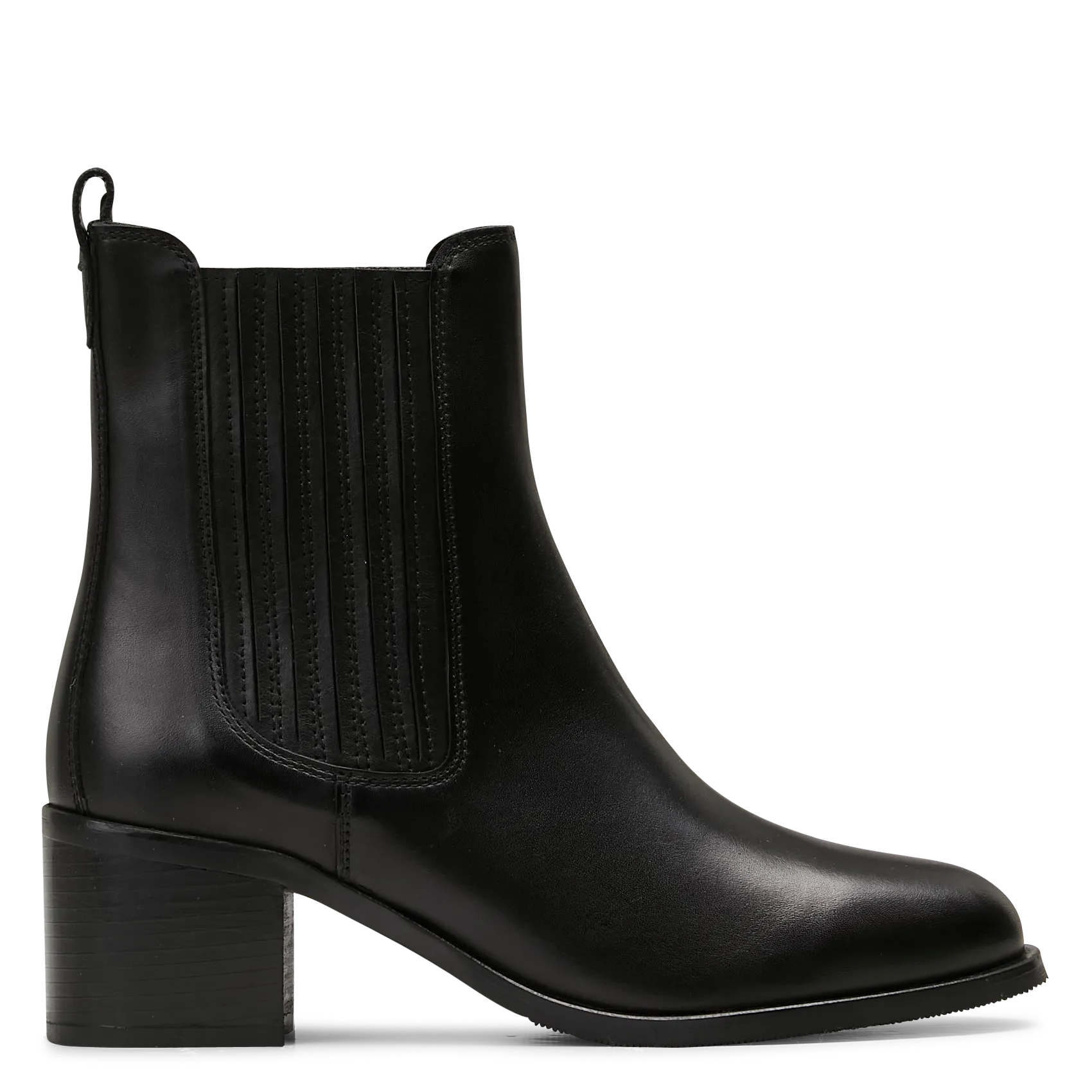 Bottines en cuir Noir BARNEY