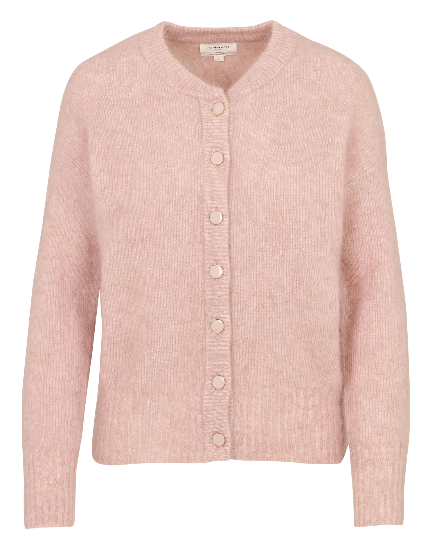 Gilet col rond Rose LOU