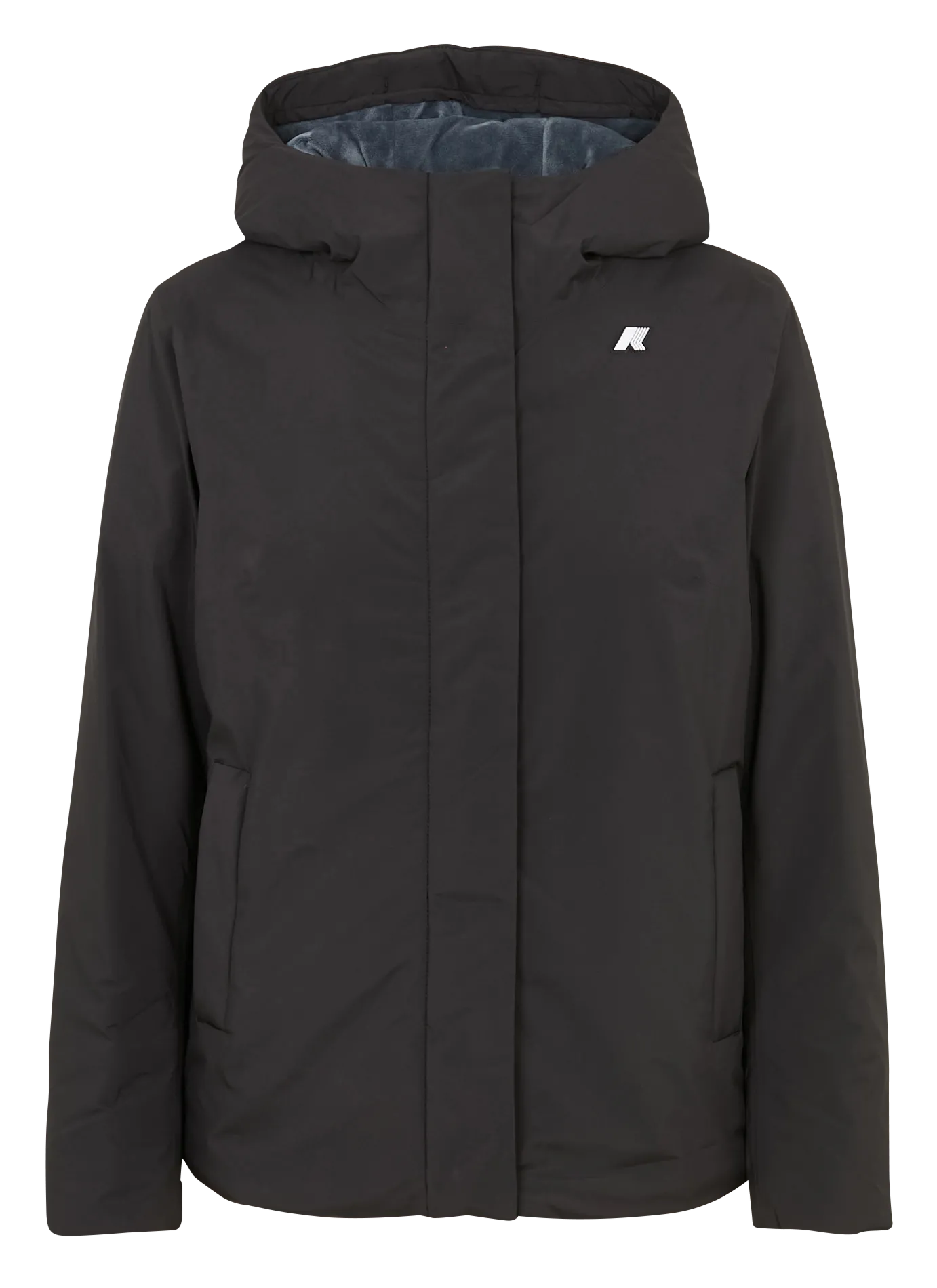 Veste rembourrée à capuche Noir LIL SOFT TOUCH MARMOTTA