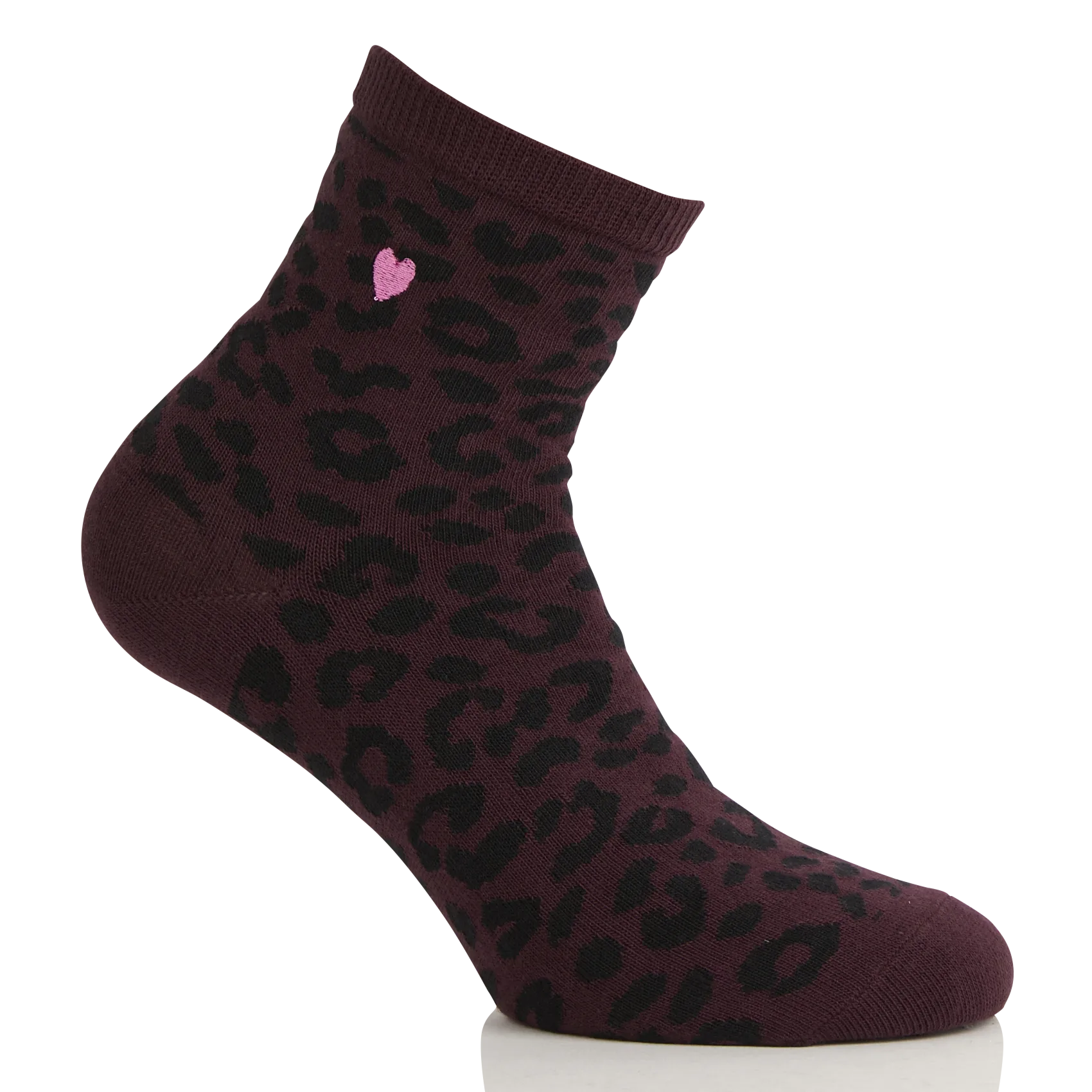 Chaussettes en coton mélangé Marron PEPITE