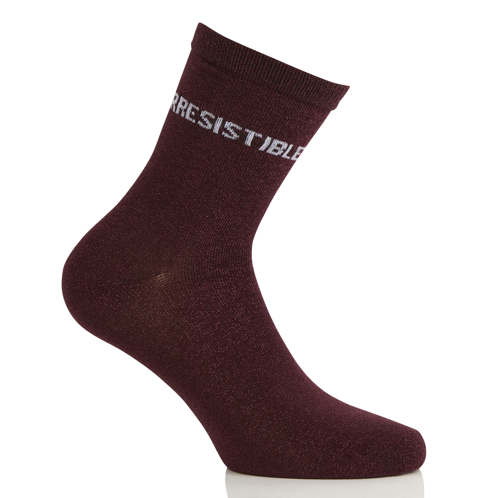 Chaussettes en coton mélangé Rouge SEBBY