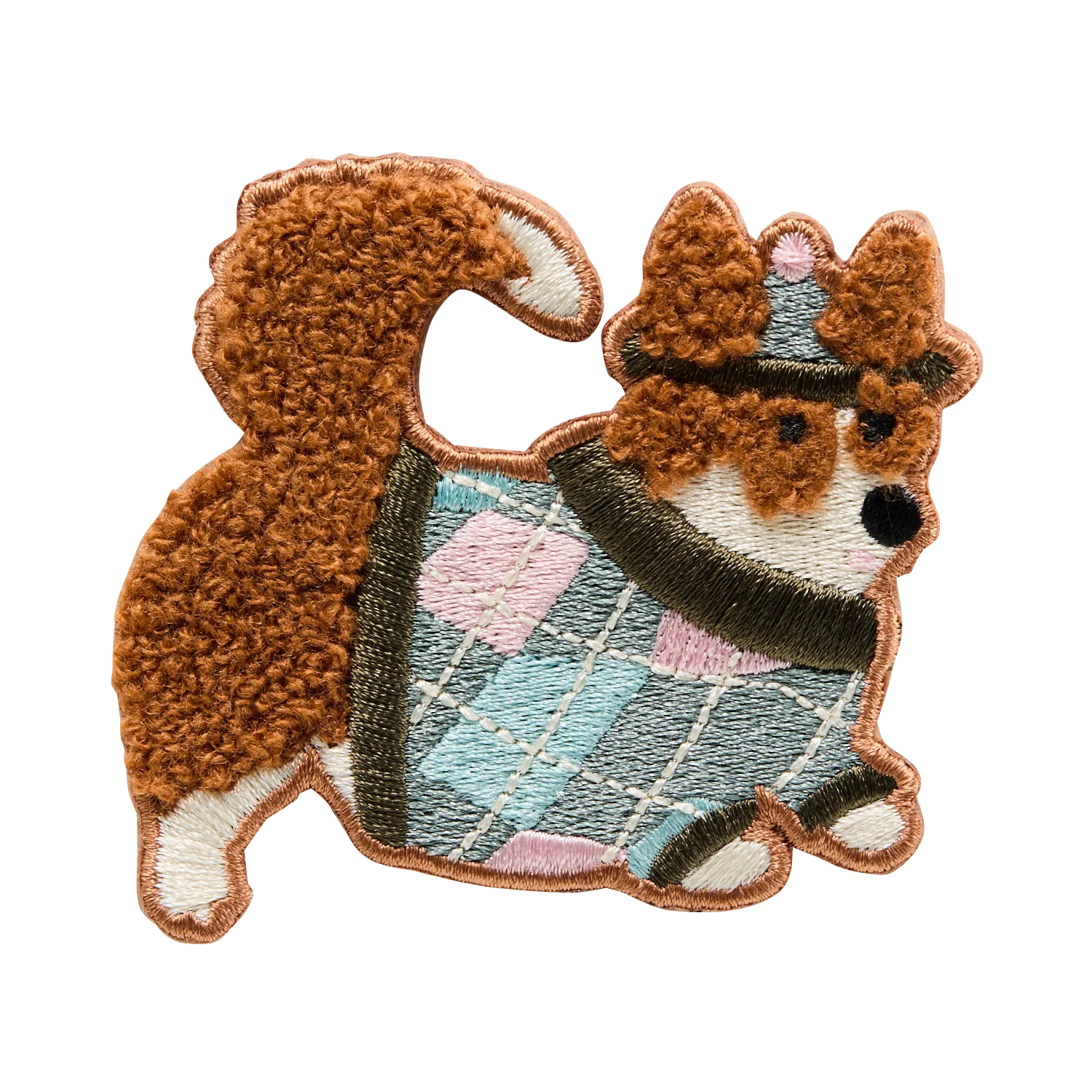 Broche chien Doré NASH