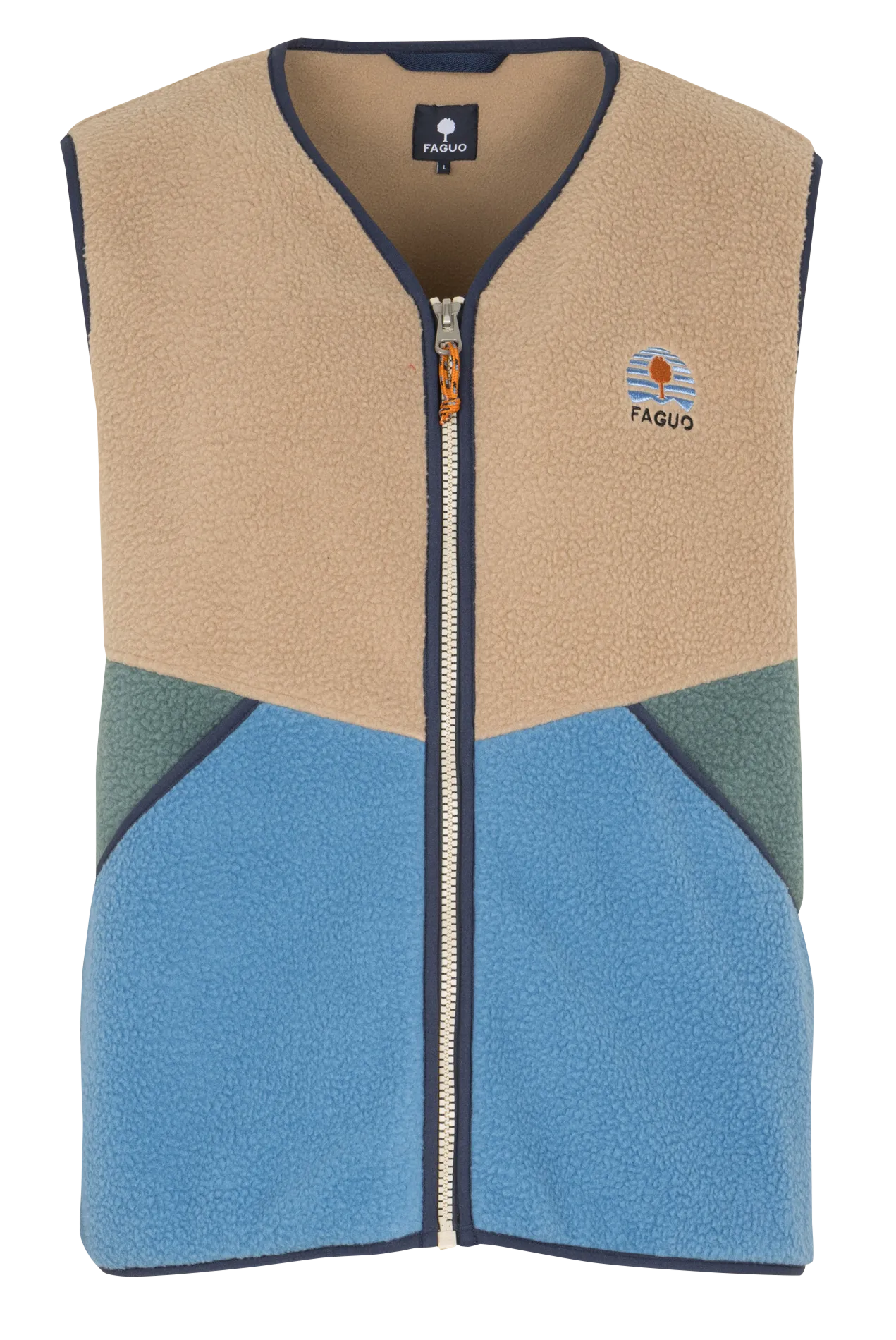 Polaire sans manches oversize Beige TEILLAY