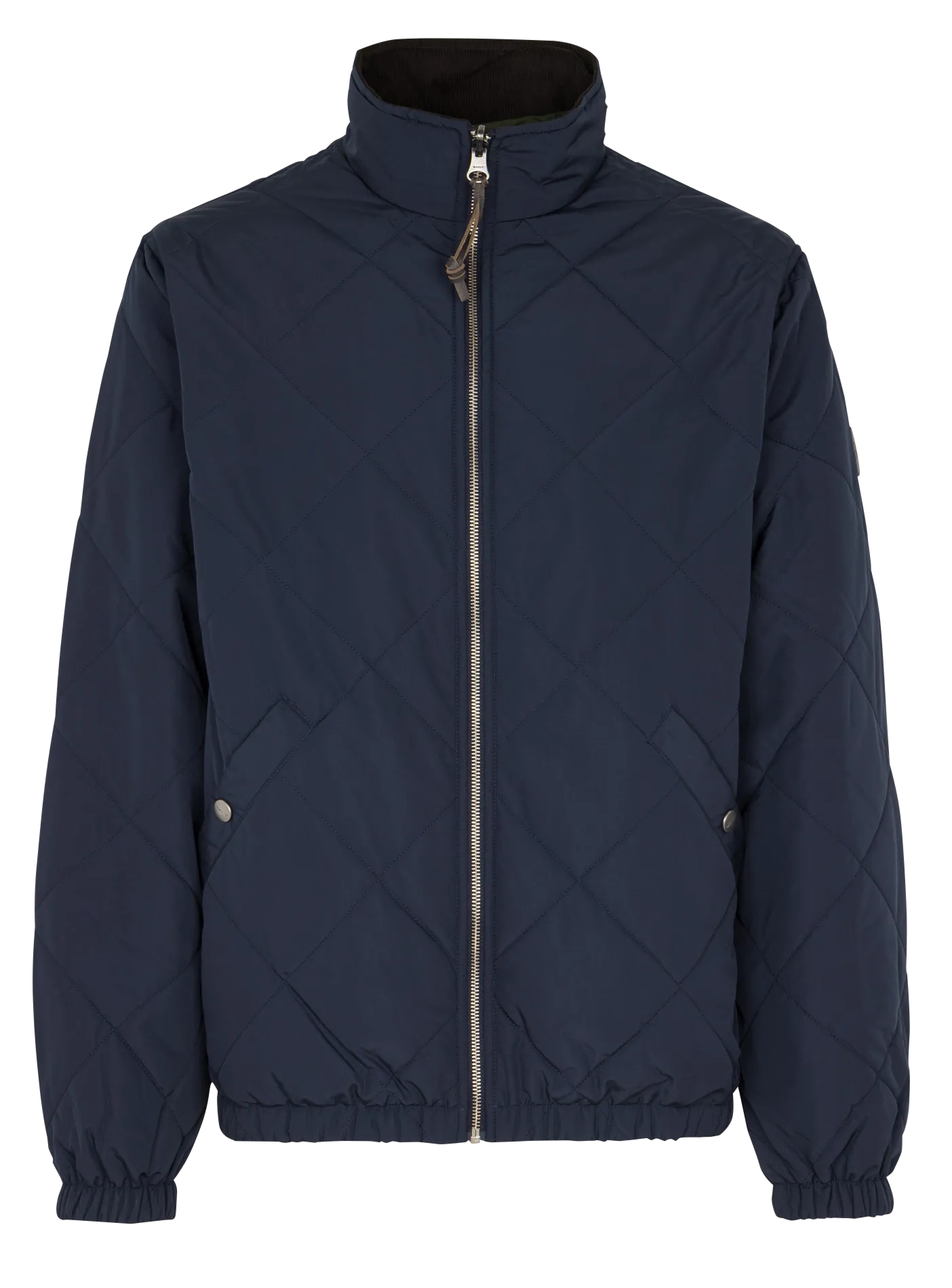 Veste col montant réversible Bleu