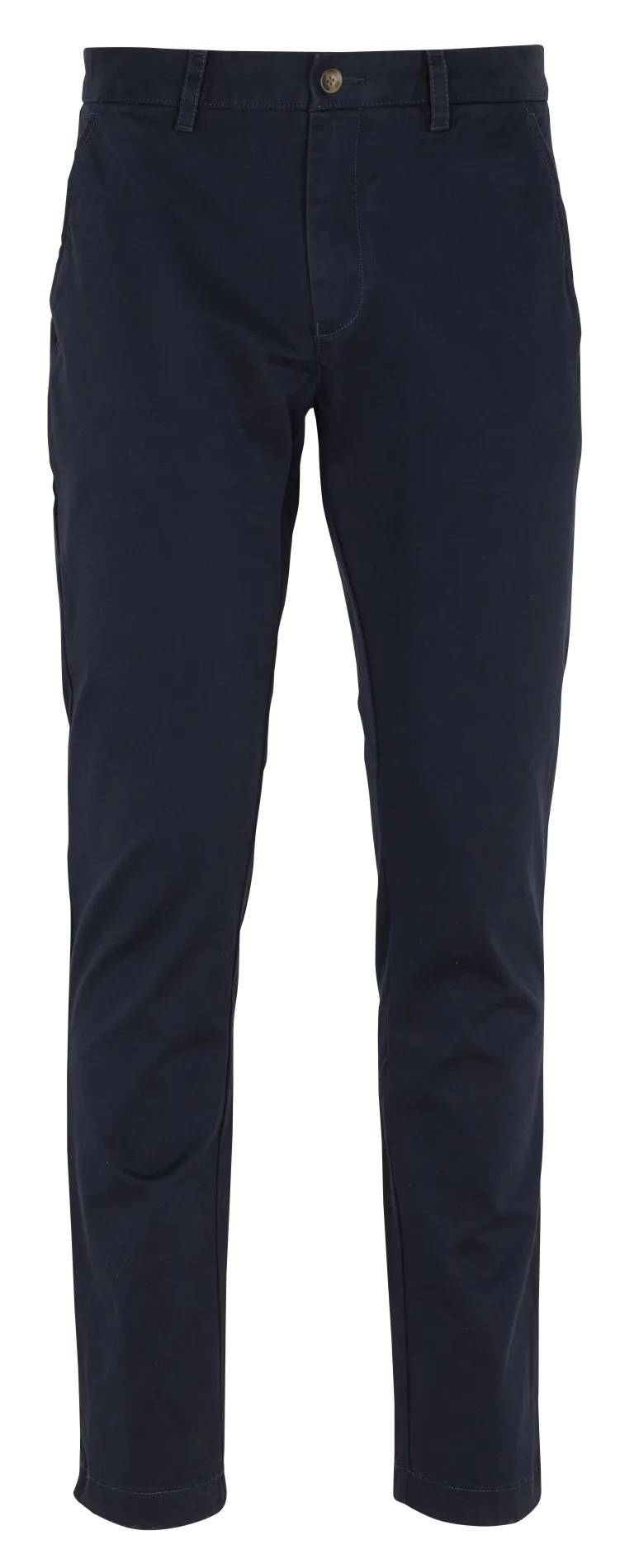 Pantalon droite en coton Bleu