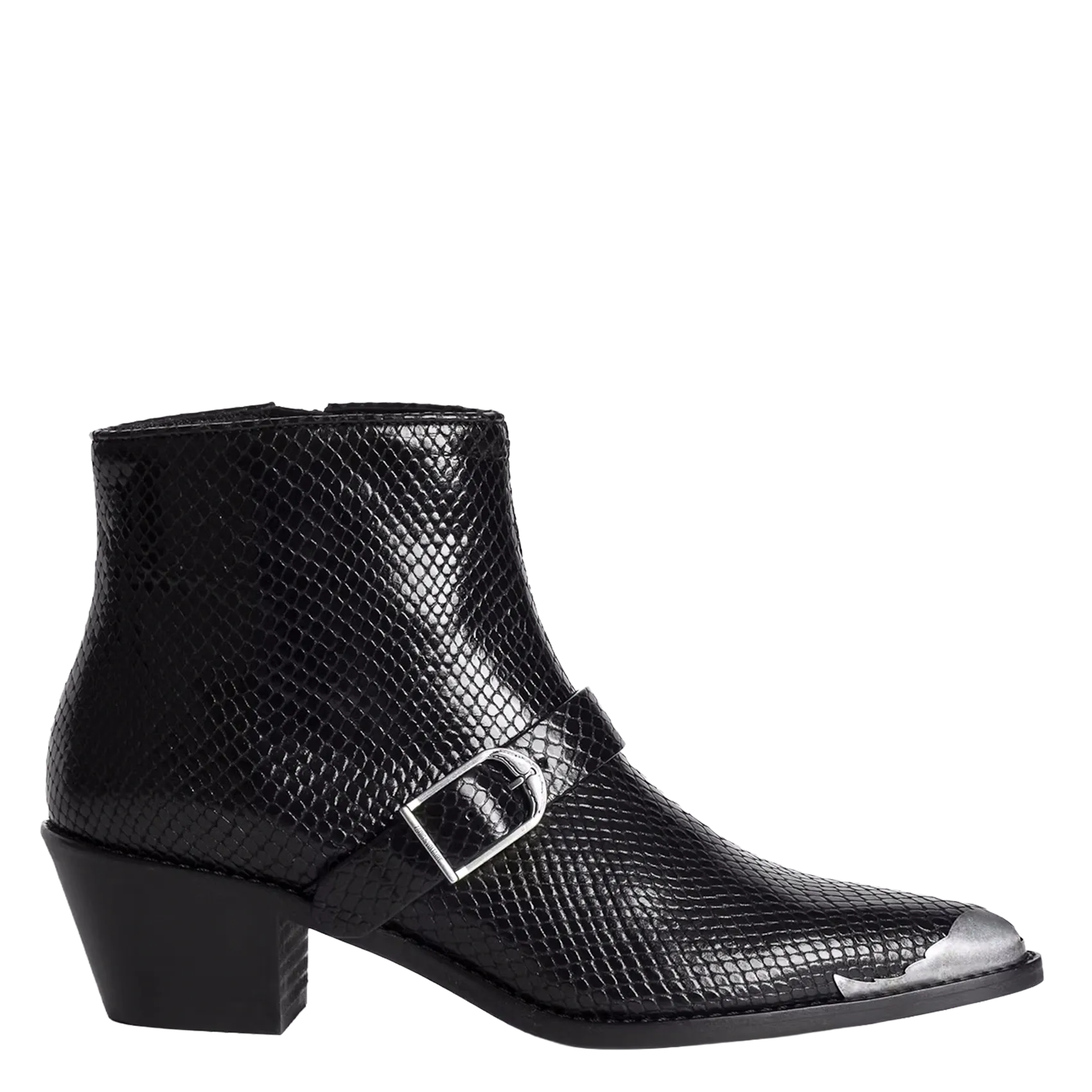 Bottines en cuir Noir TYLOW