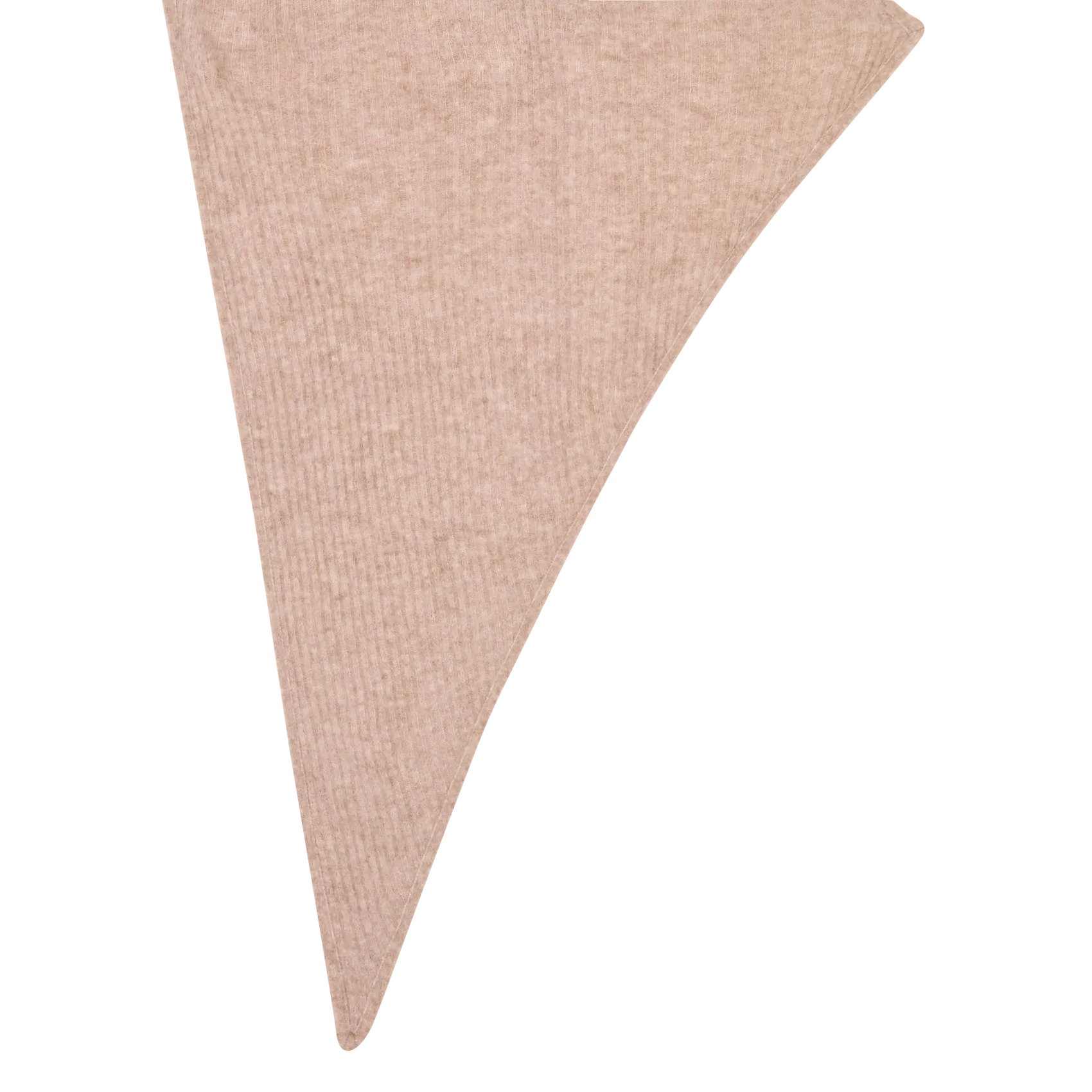 Echarpe en laine mélangée Beige AUBELLE