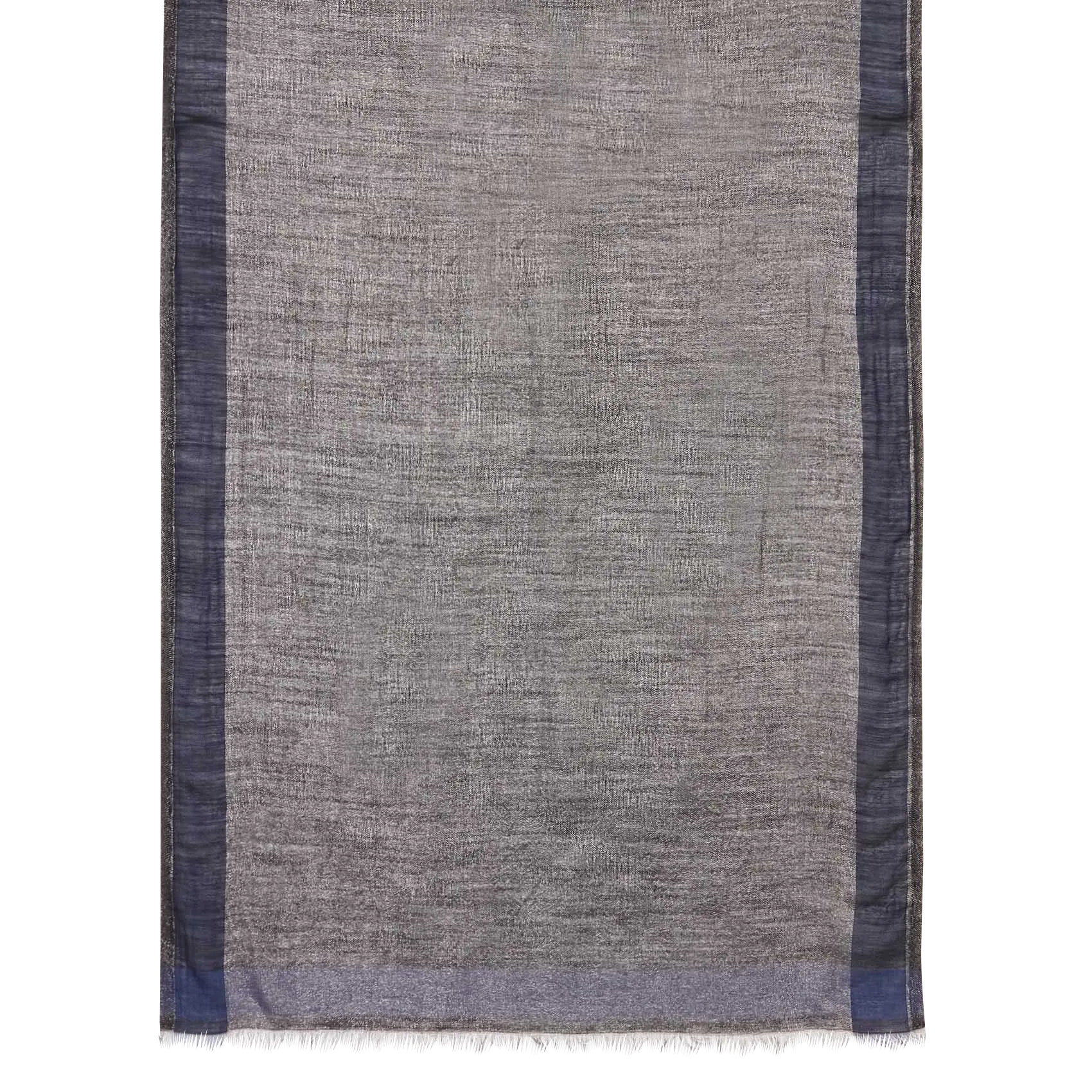 Foulard en laine mélangée Noir