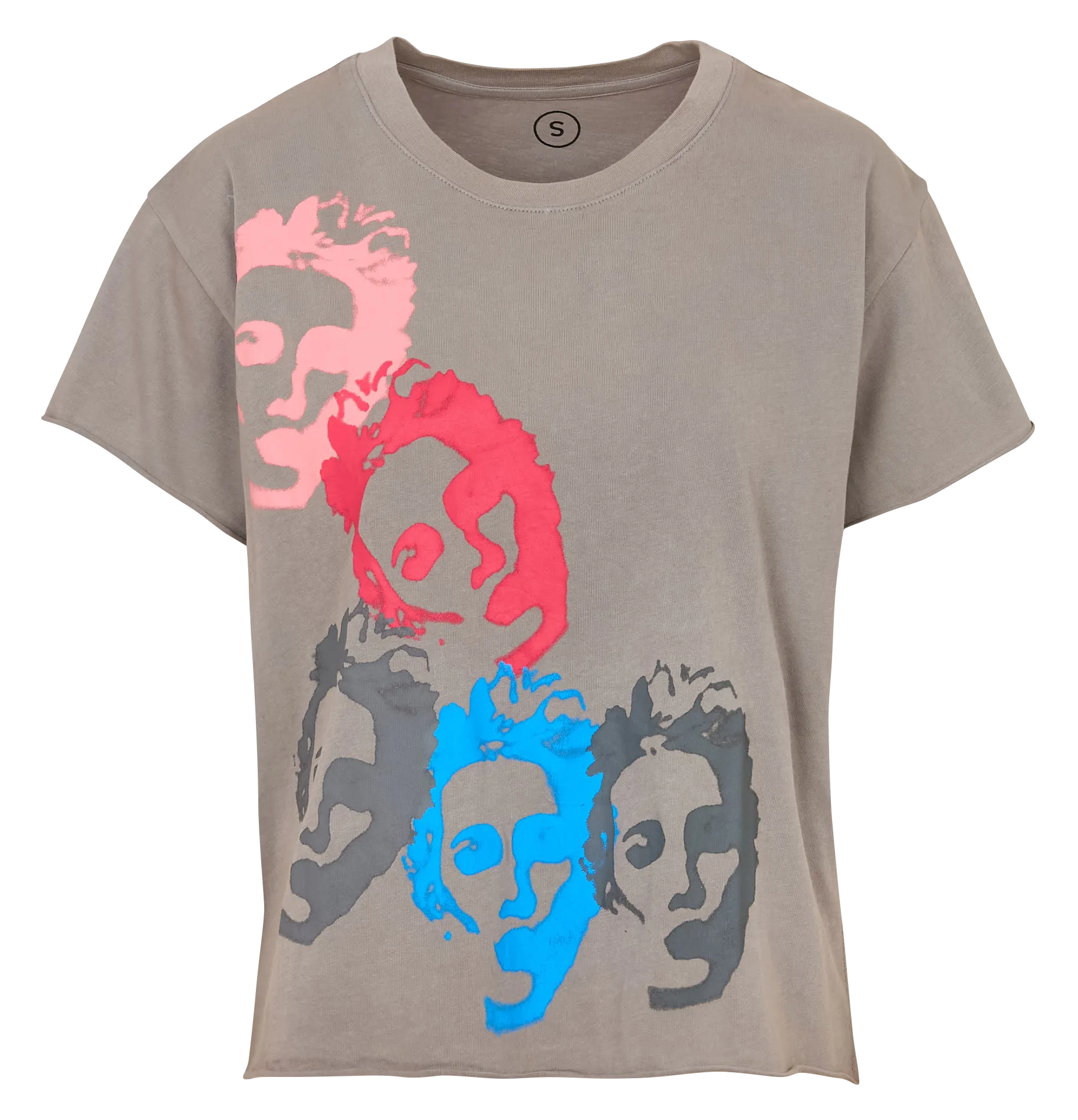 Tee-shirt col rond en coton bio Rose TULUM