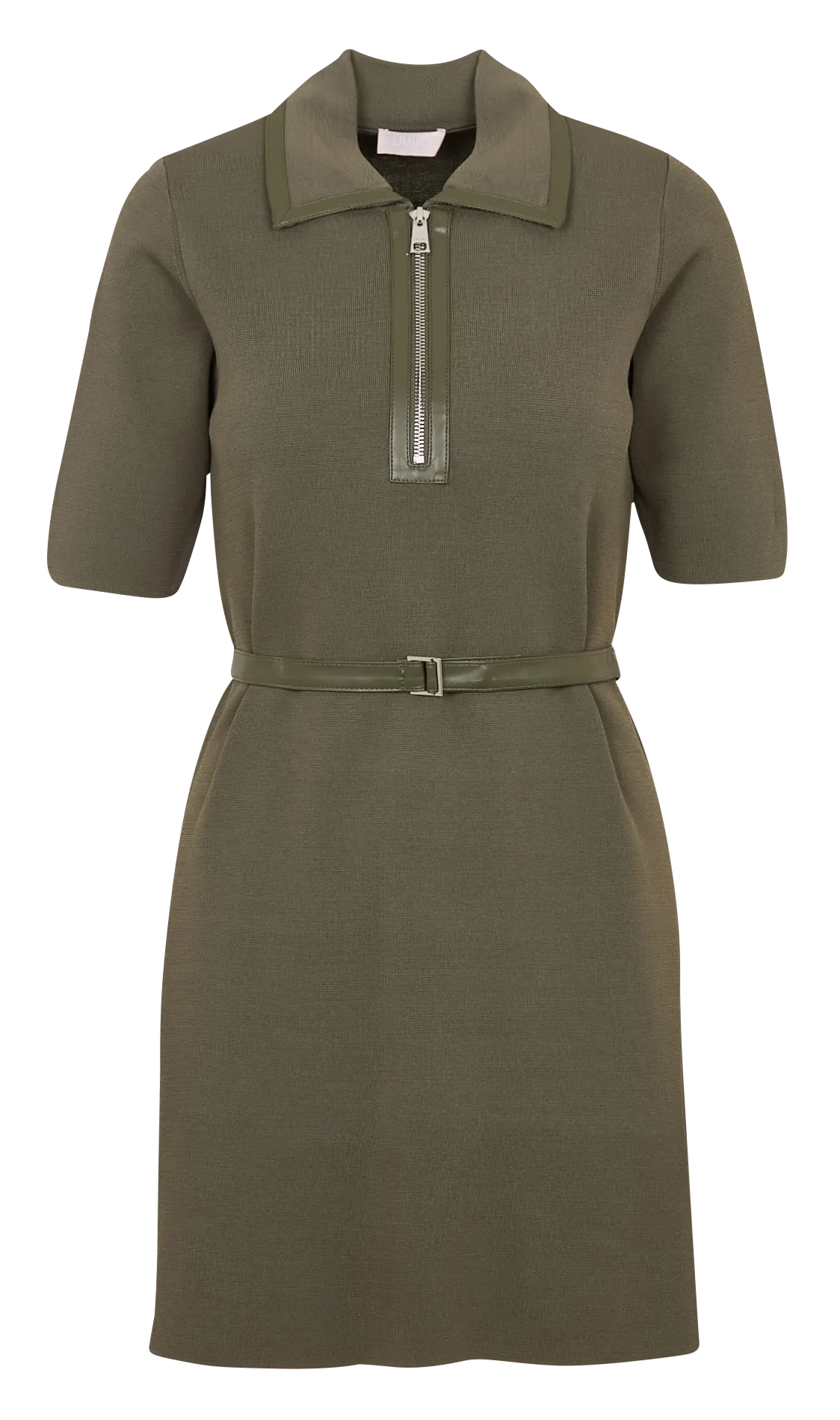 Robe courte col classique Violet