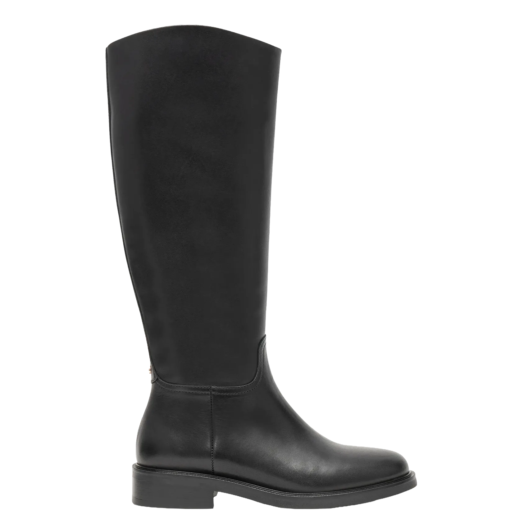 Bottes en cuir Noir VICTORIA