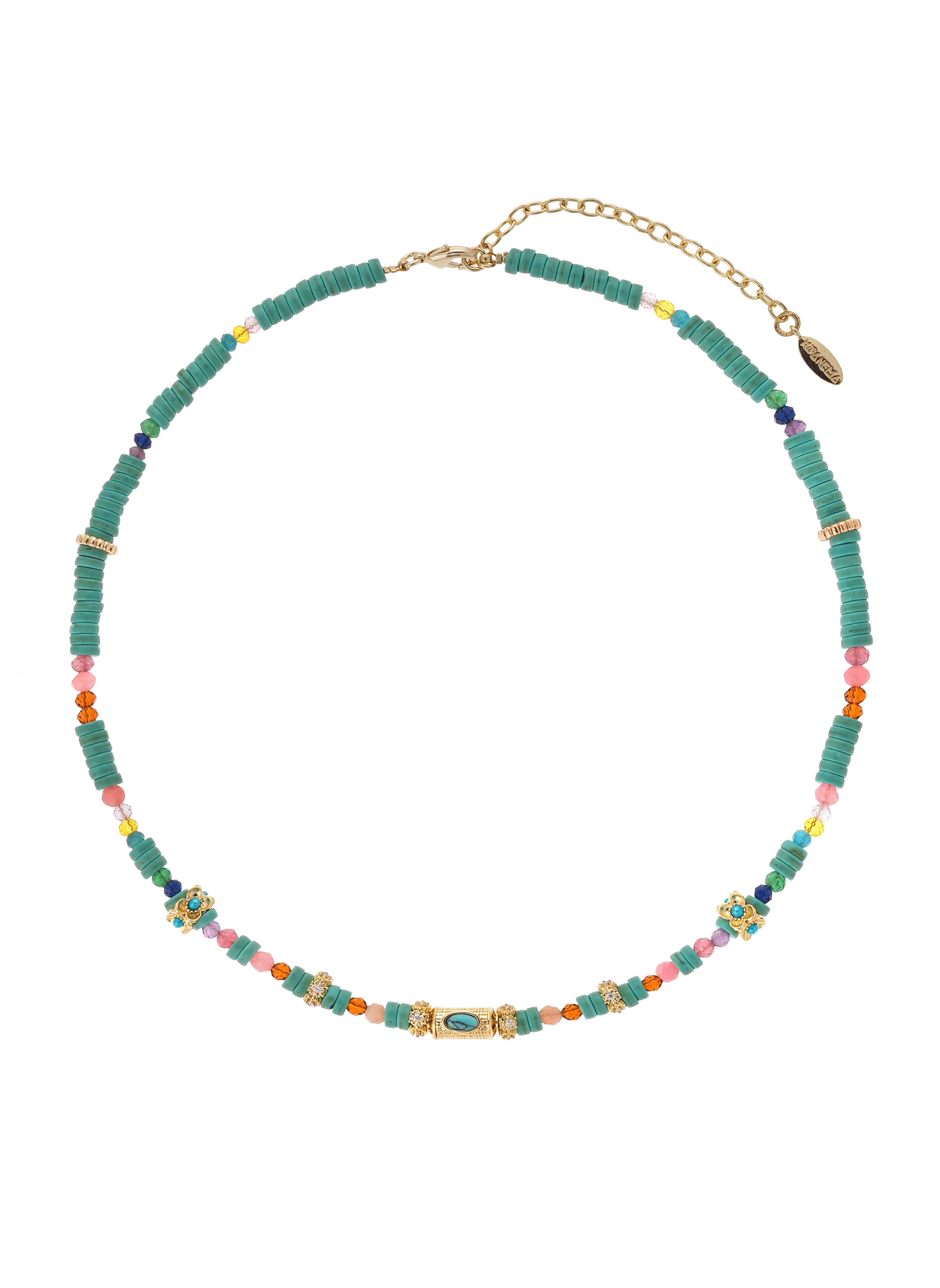 Collier de perles Bleu GALILEA