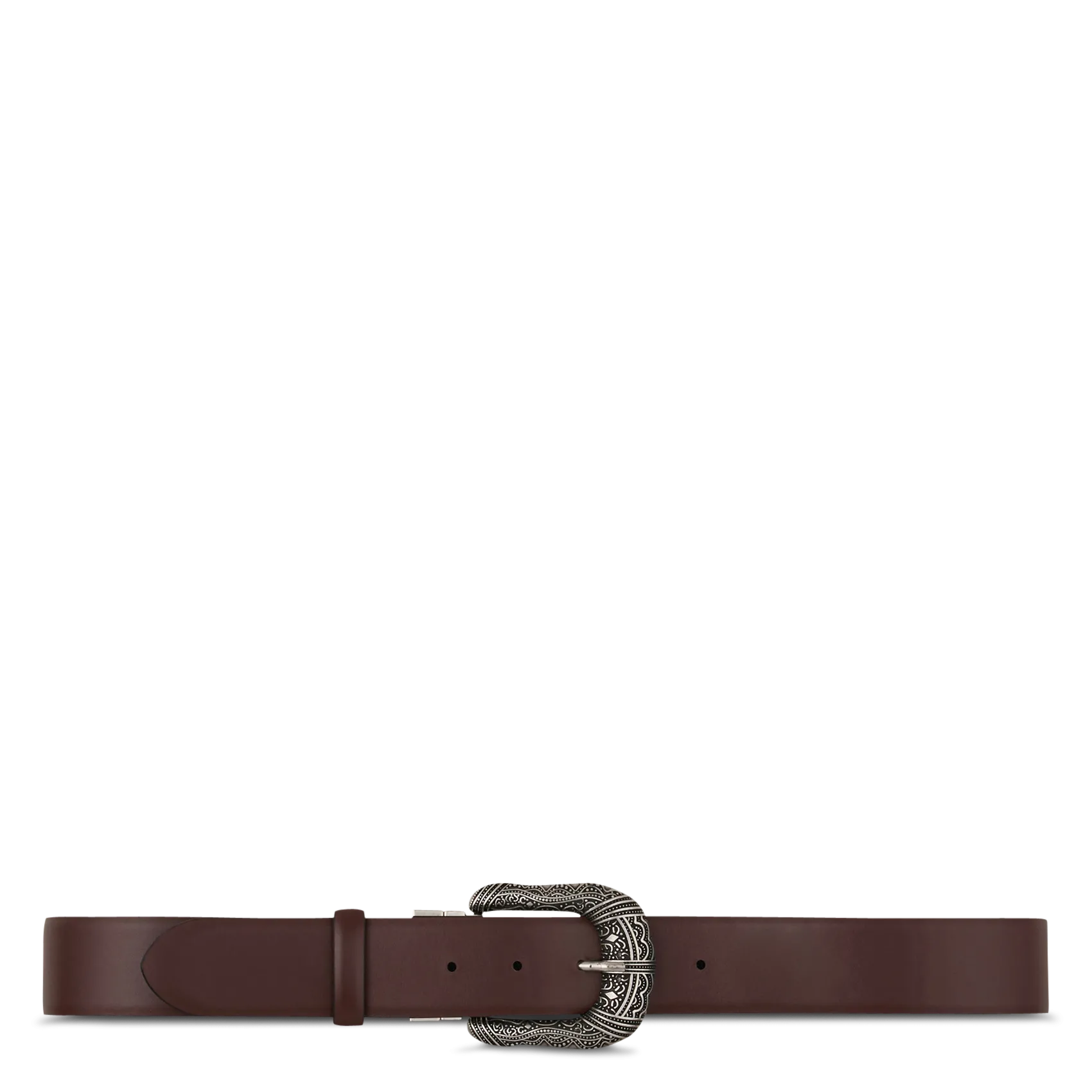 Ceinture en cuir Noir BRASTA