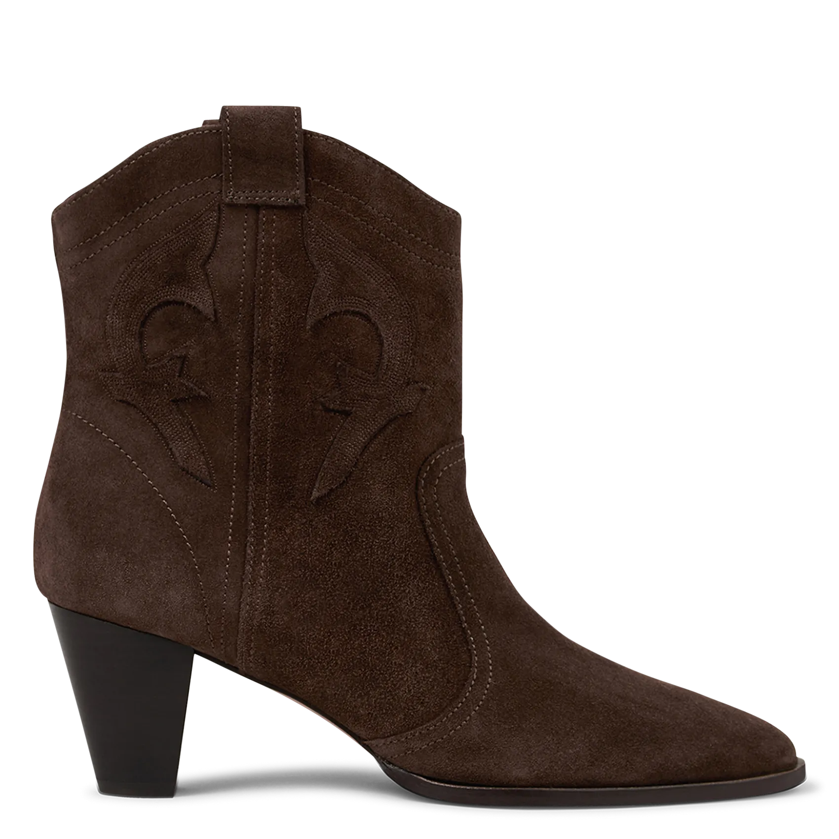 Bottines en cuir Marron NEW CASEY
