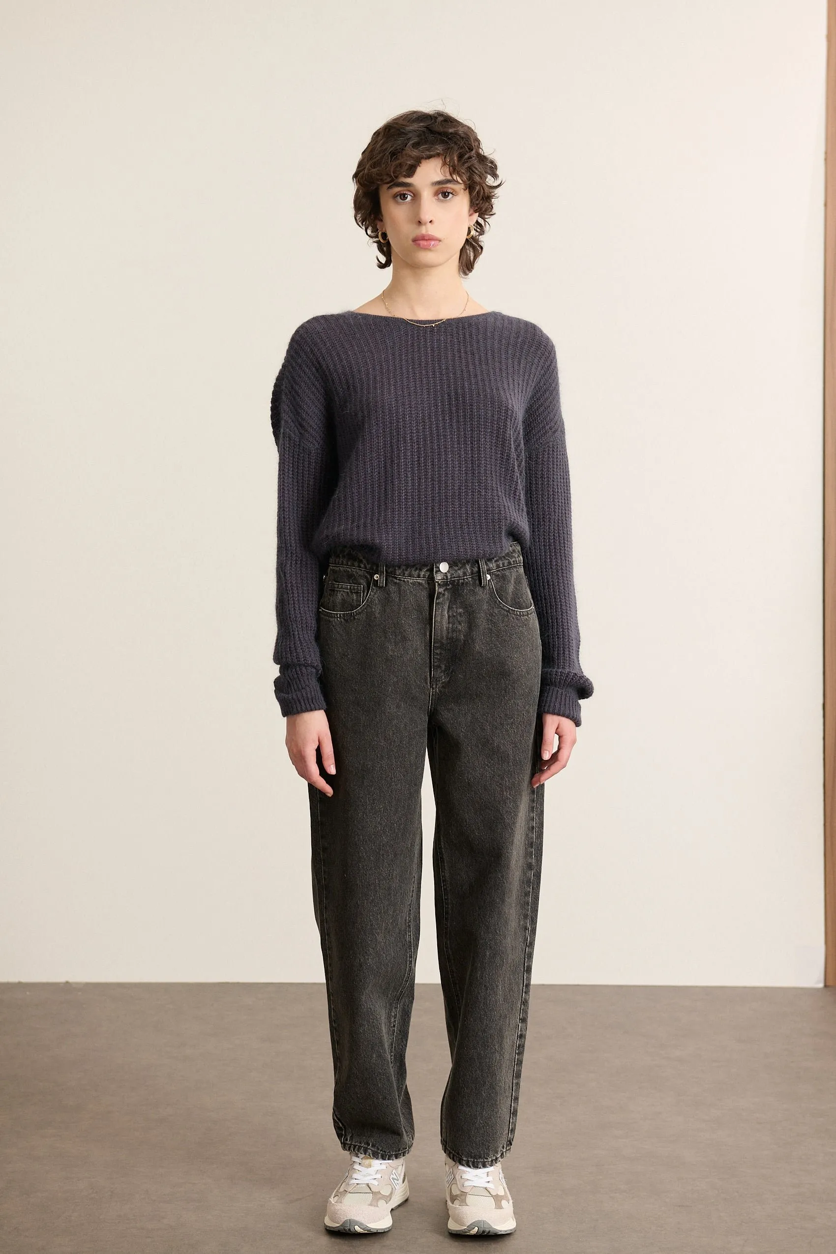 Jean carotte Gris BOY