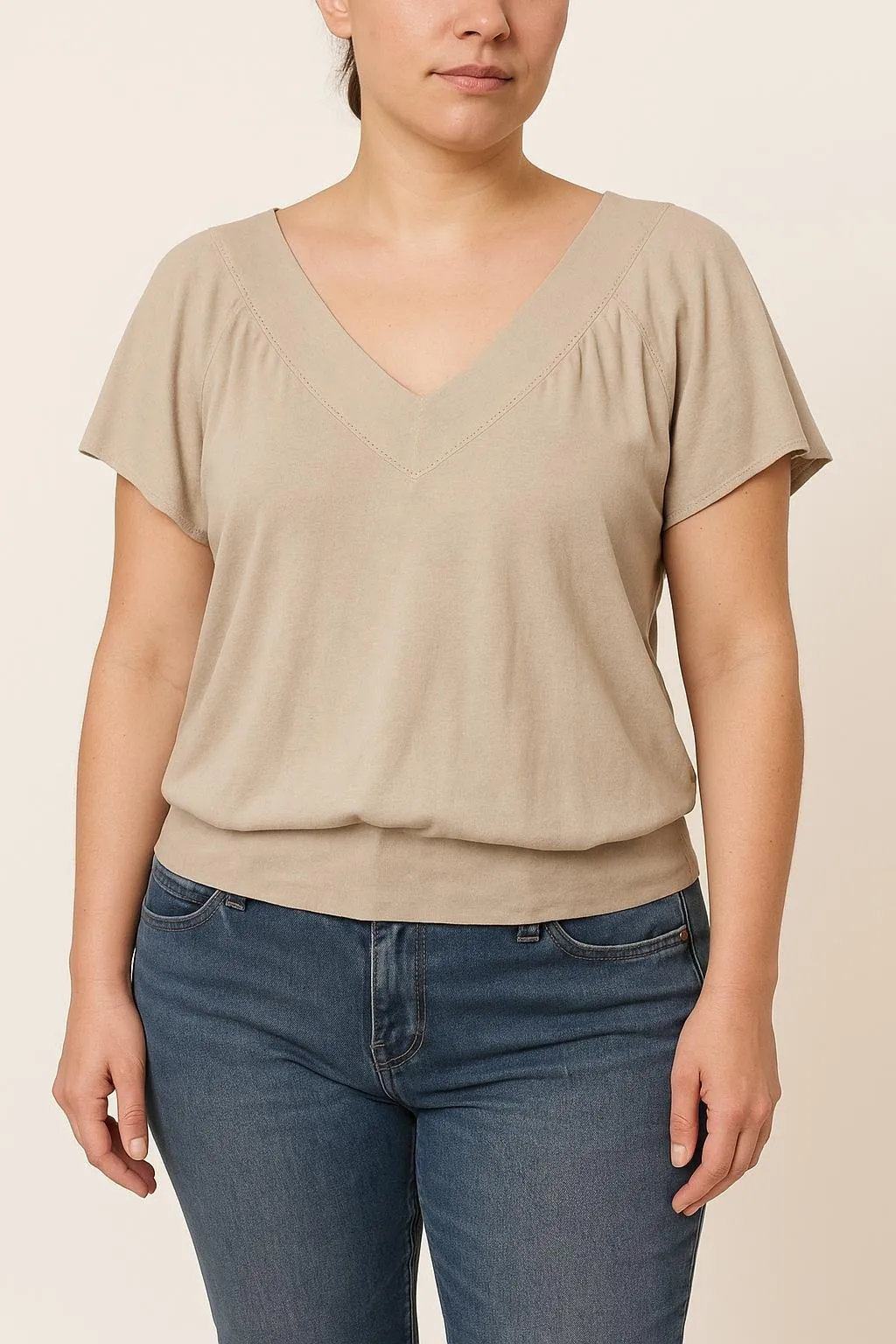 Top & débardeur Beige