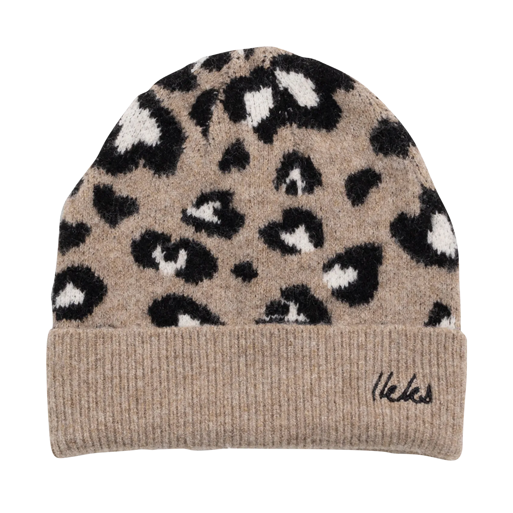 Bonnet imprimé Beige