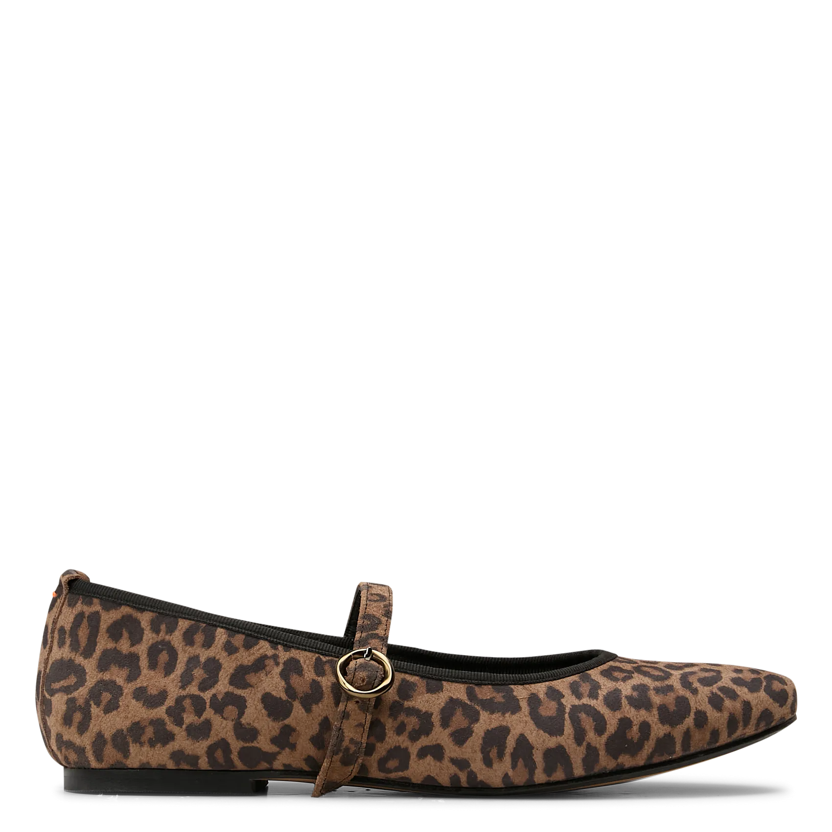 Ballerines en cuir vernis Marron DRILA