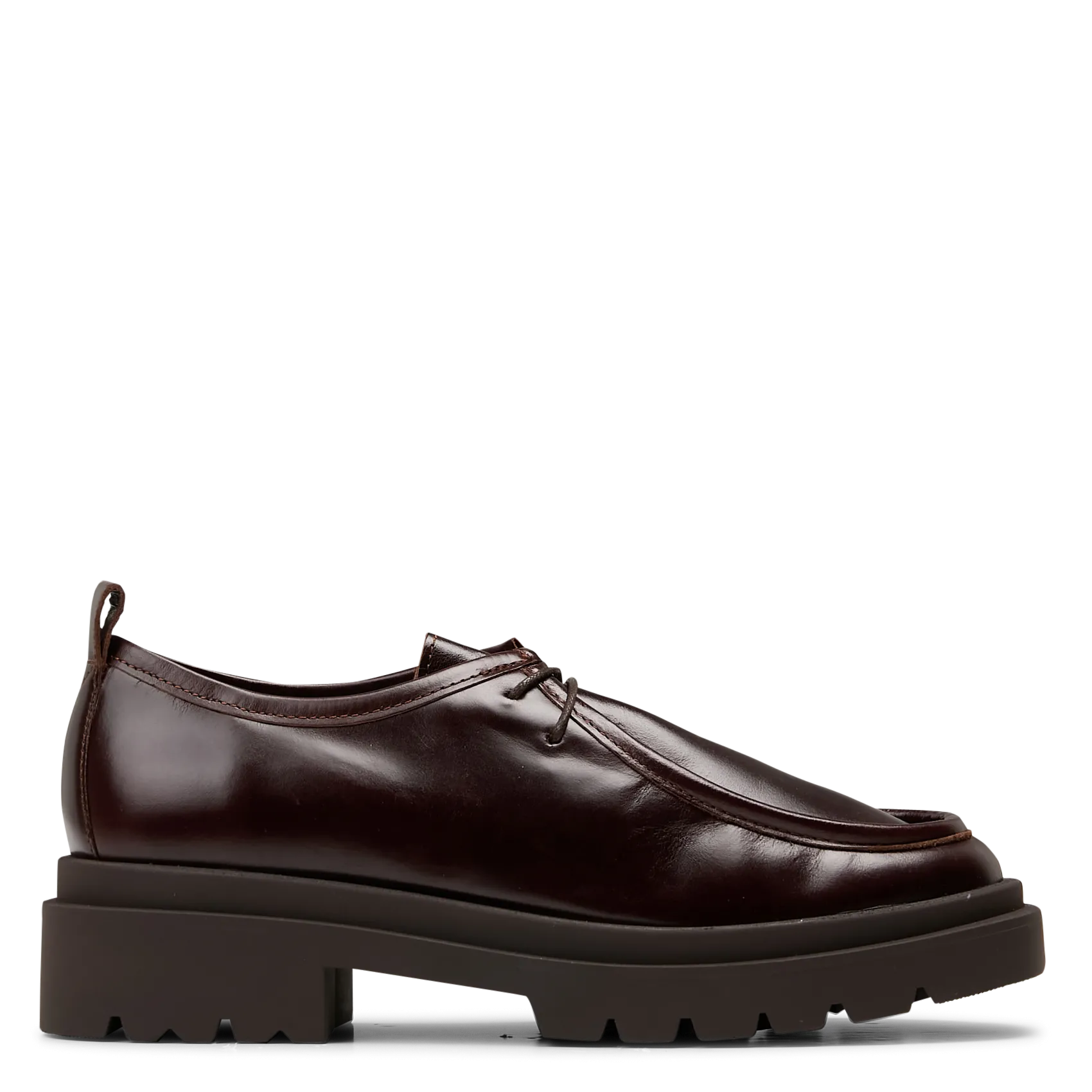 Derbies en cuir Marron NOREEN