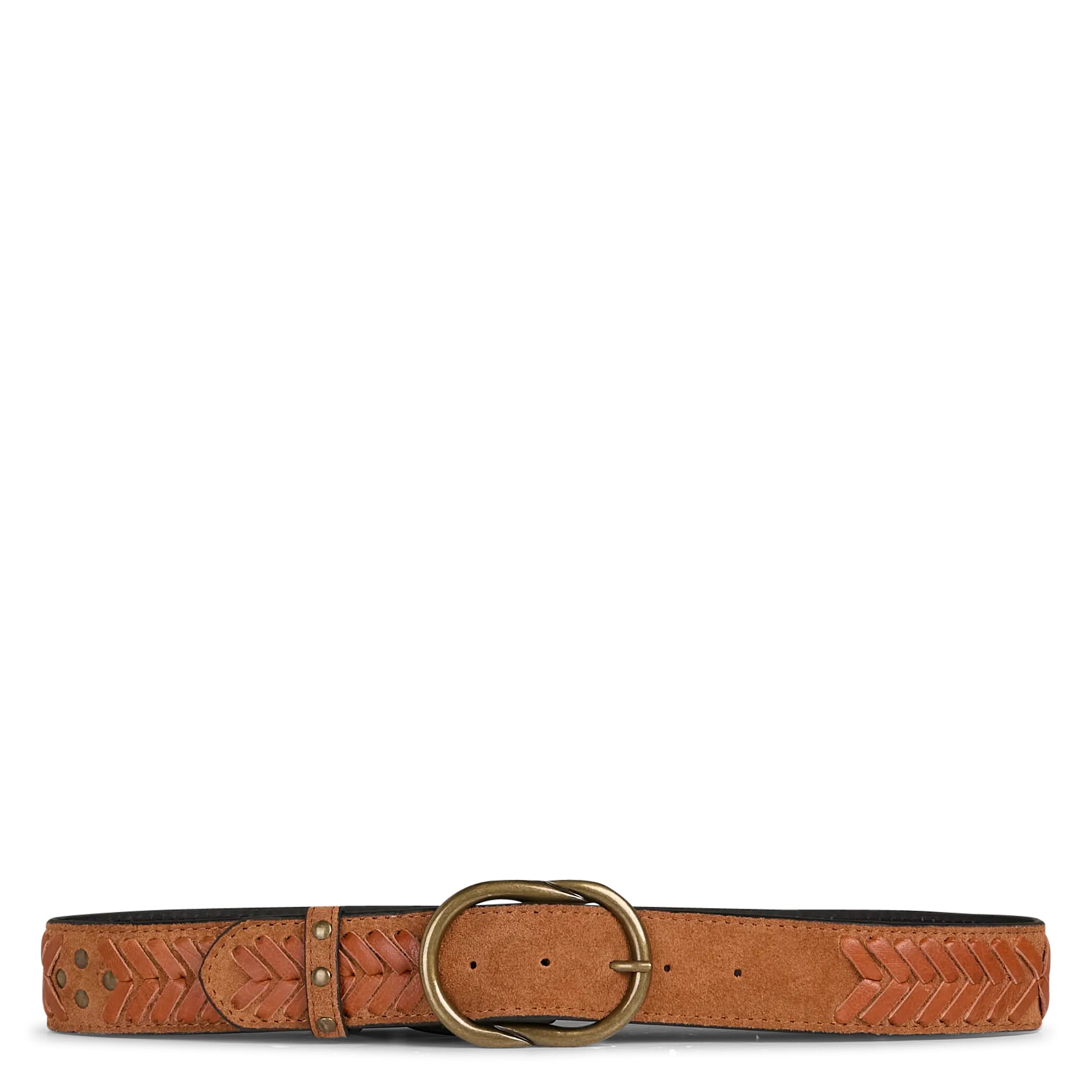 Ceinture en cuir Marron MANINA