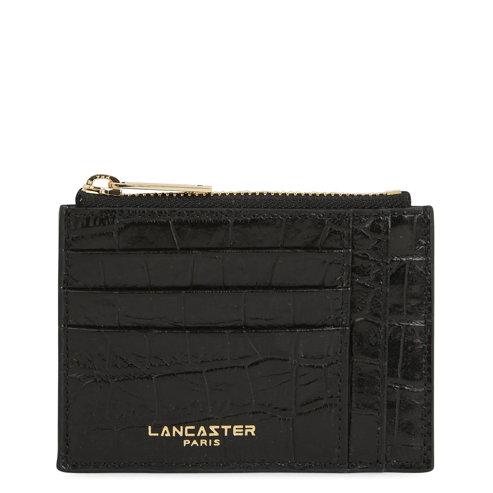 Porte-cartes en cuir Noir EXO