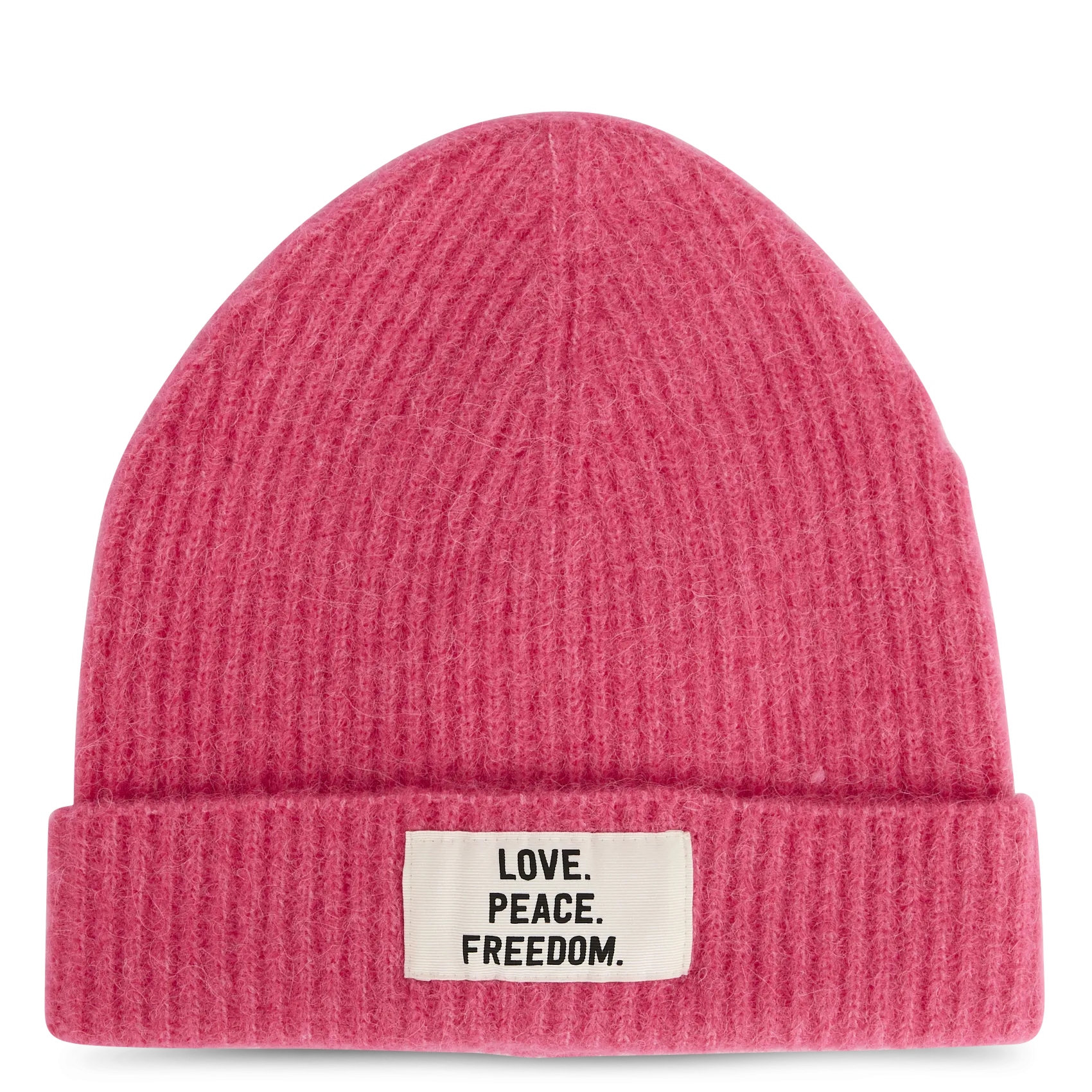 Bonnet en alpaga mélangé Rose ALYA