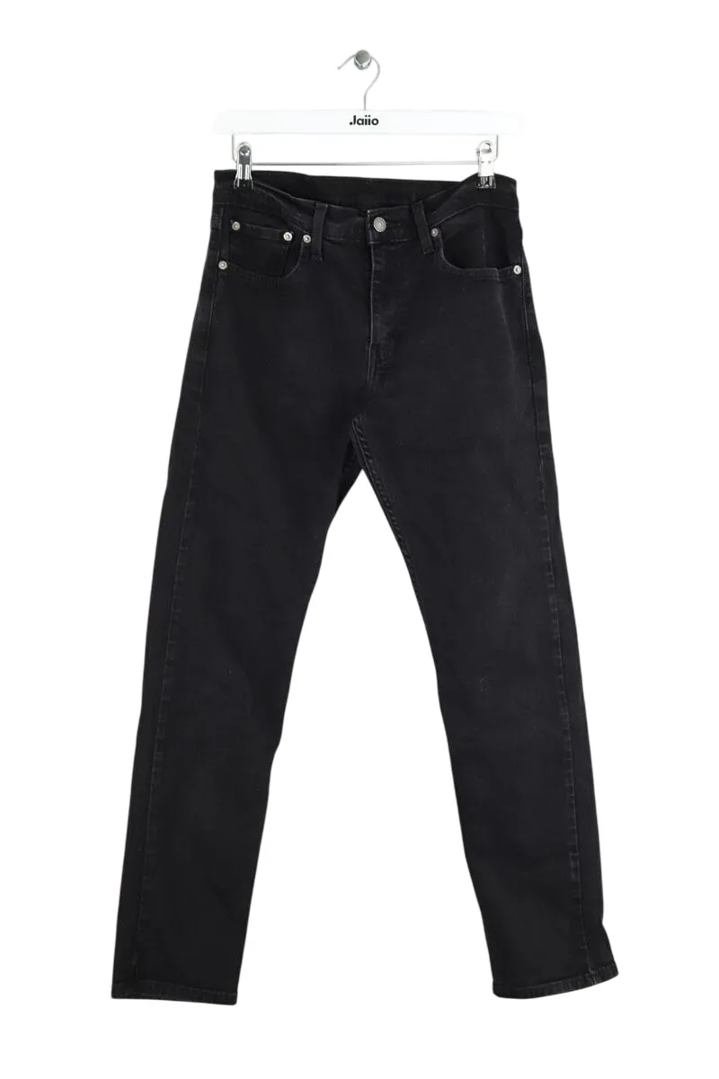 Jean droit 502 en coton Noir