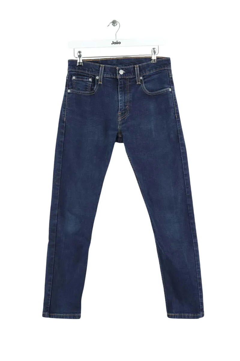 Jean droit 512 en coton Bleu