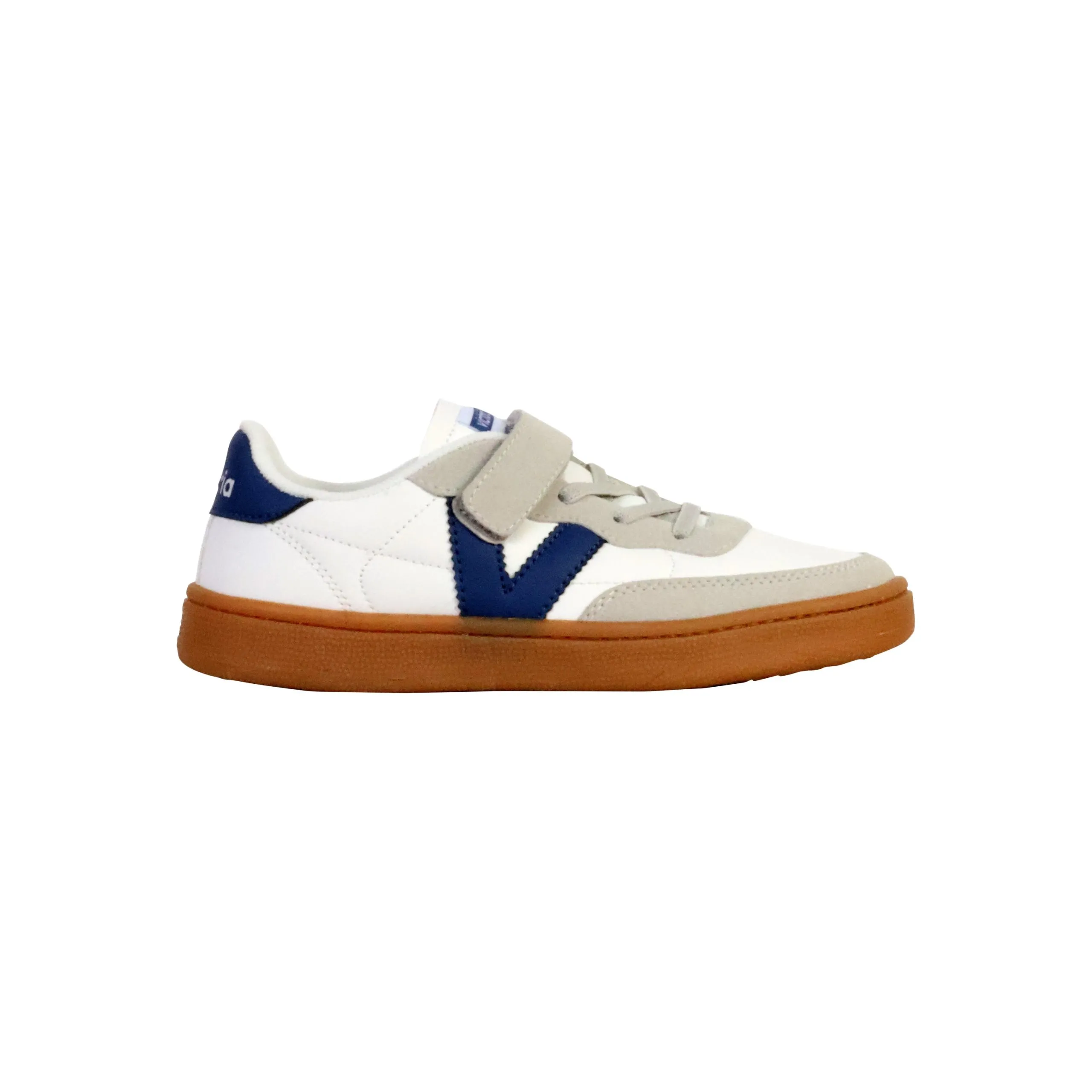 Basket basse à lacets juniors Bleu