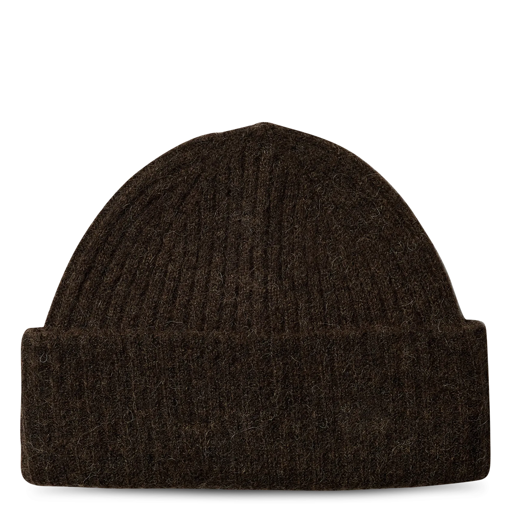 Bonnet en maille Marron LULU