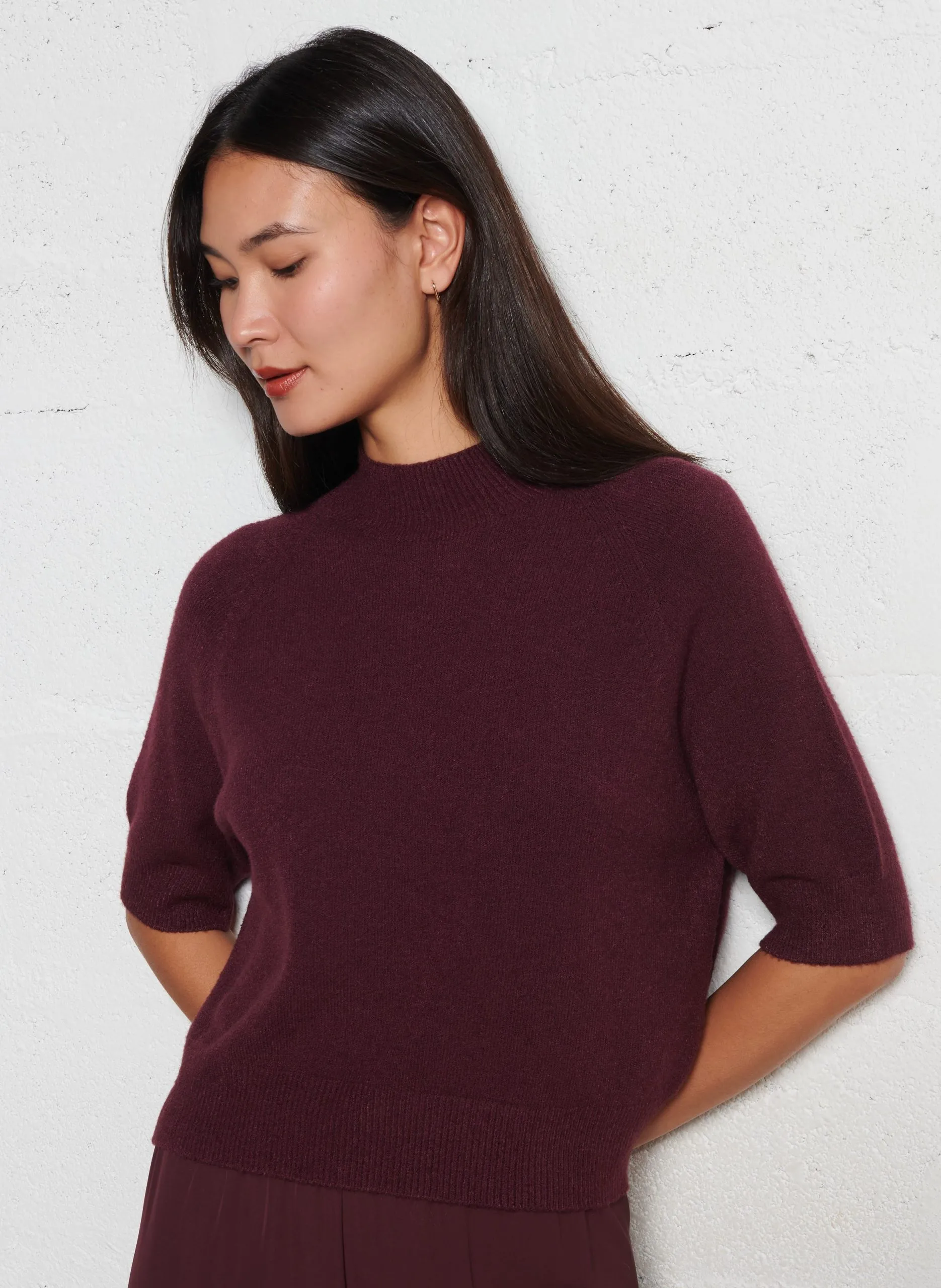 Pull col rond Prune