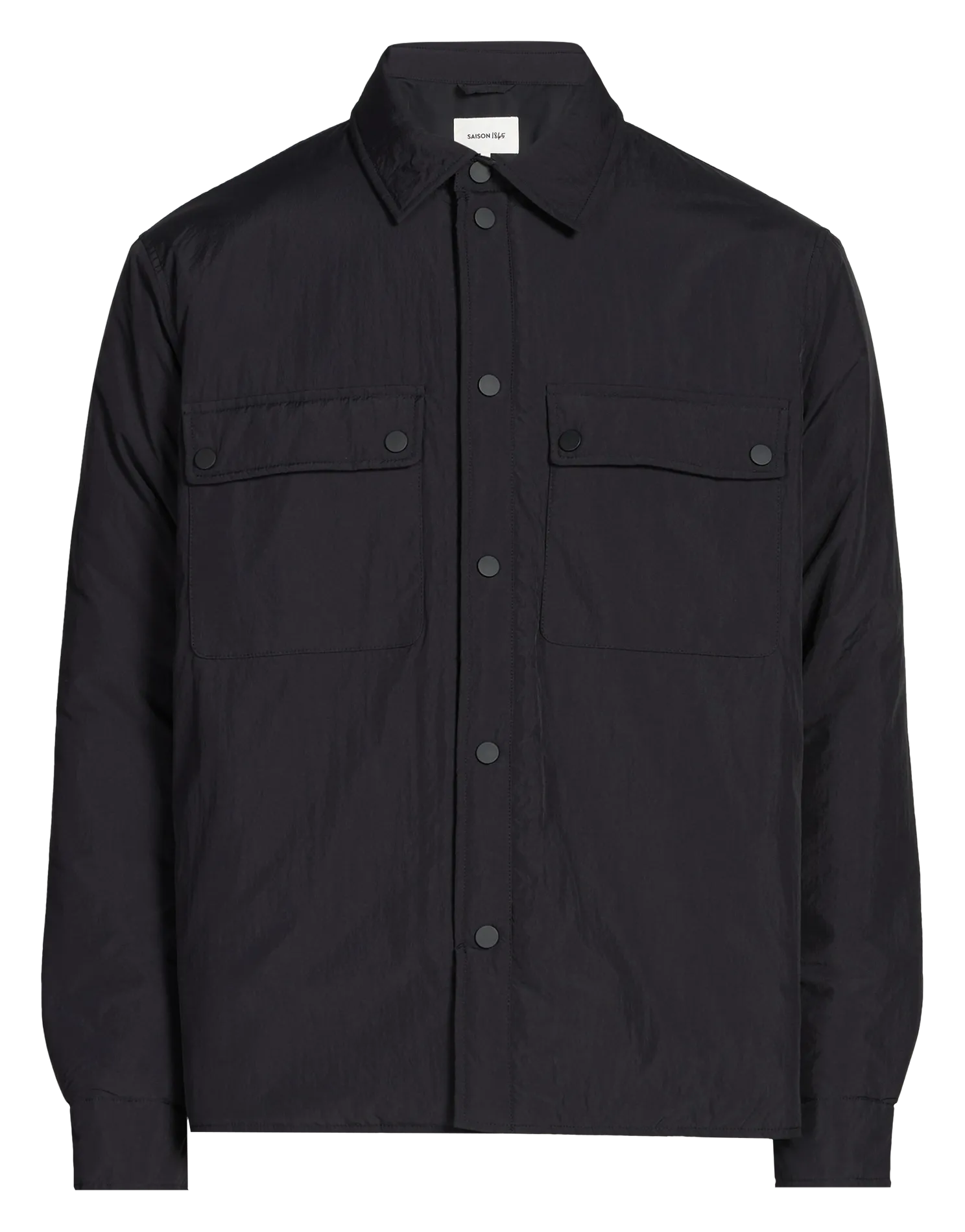 Veste droite col classique Noir GASP