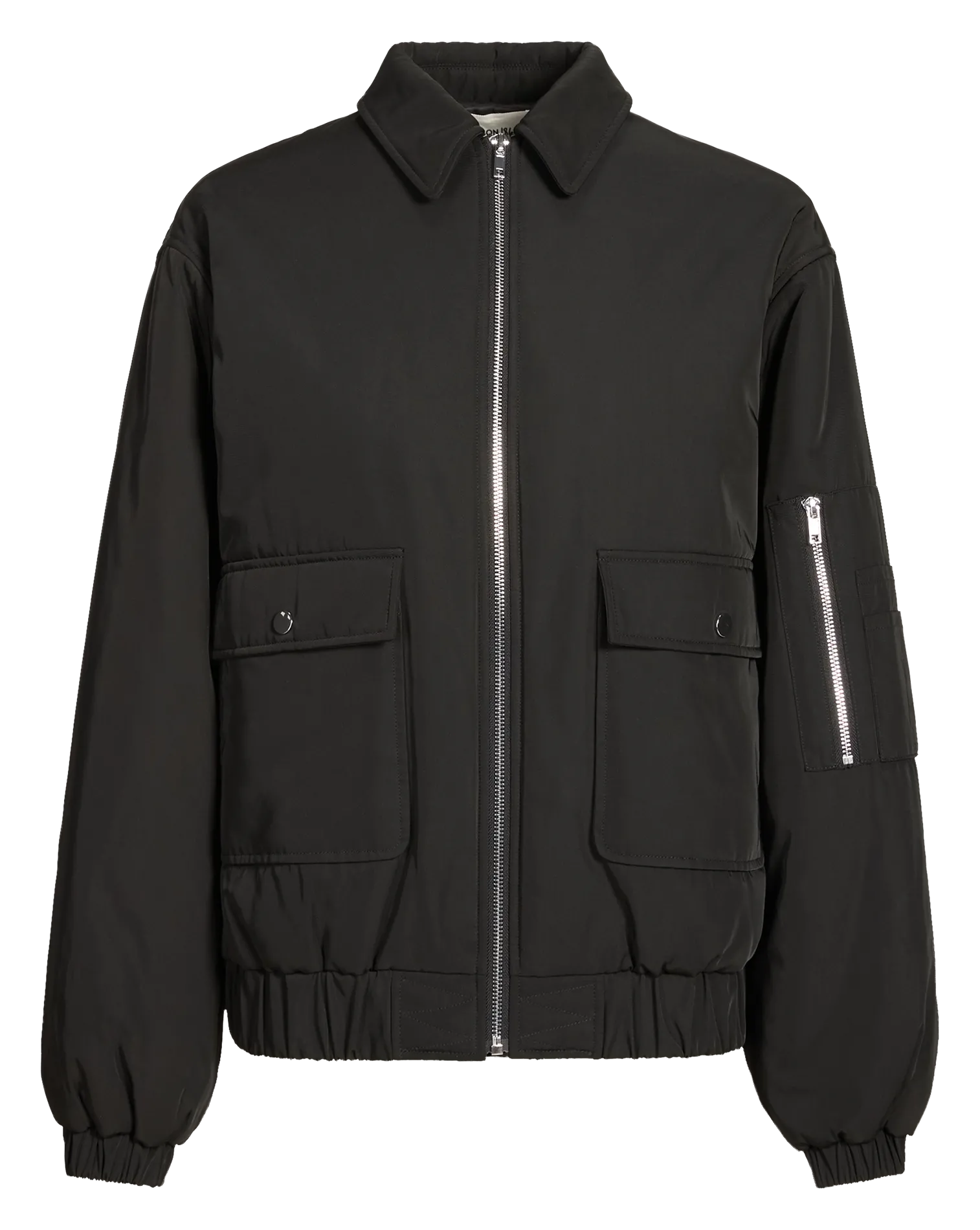 Blouson droit col classique Noir WOMBER