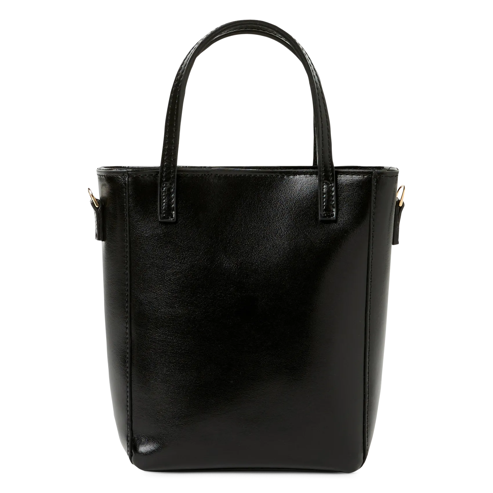 Mini cabas en cuir Noir GAETAN