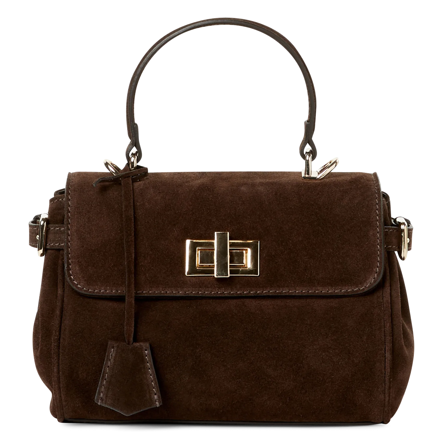 Sac à main en cuir Marron FELLY S